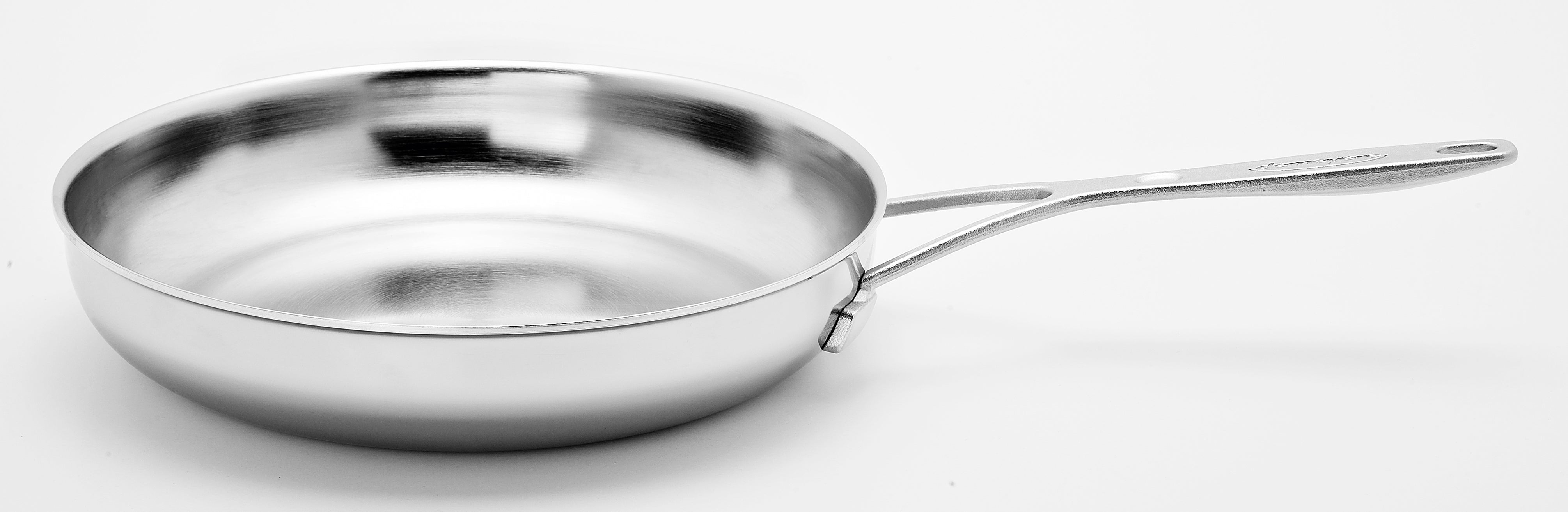 Demeyere Industry 5 Stainless Steel Fry Pan - Professional Grade Cookware for Home Chefs - Perfect for Searing, Sauteing & Frying
