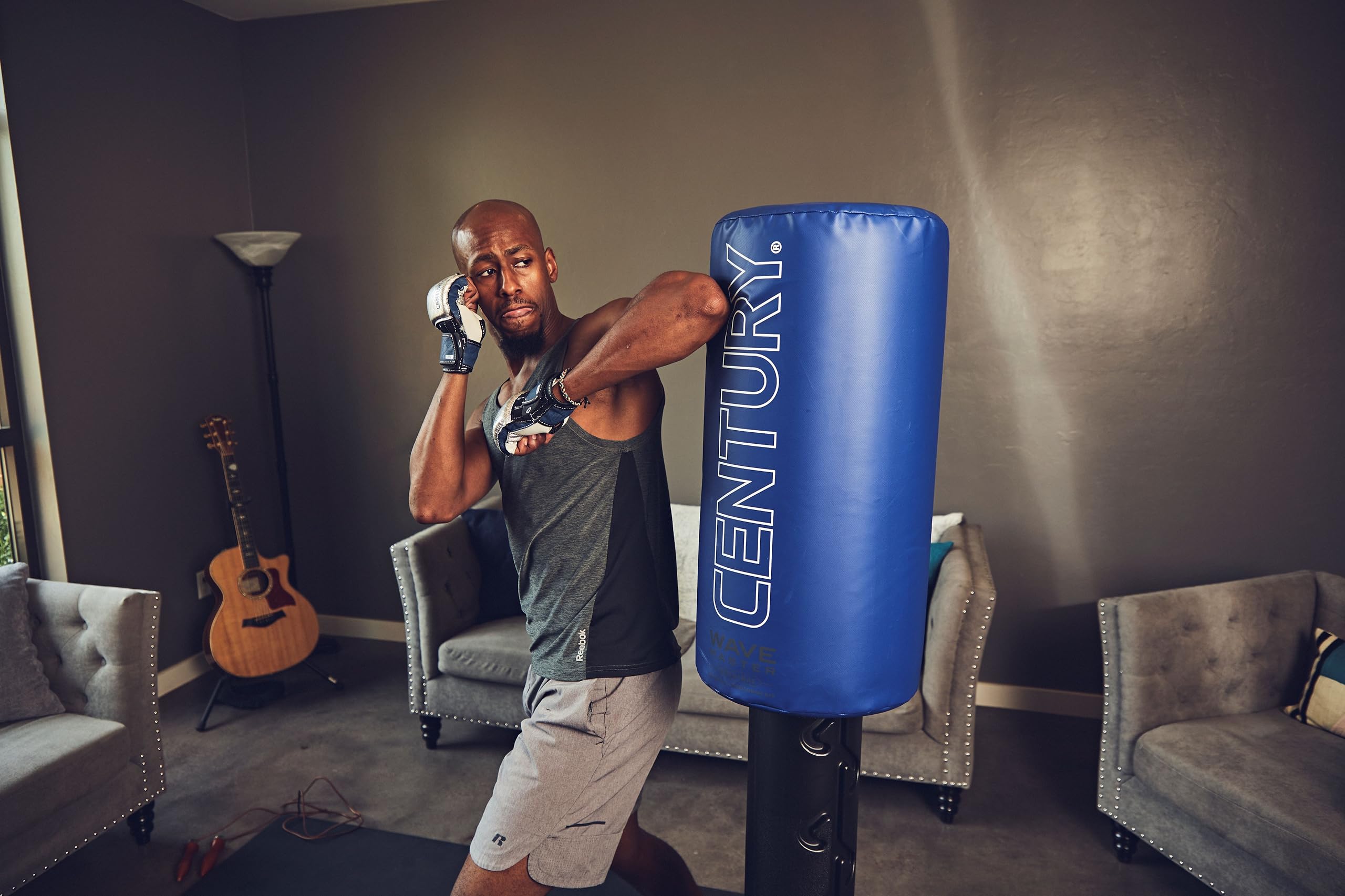 Century Original Wavemaster Freestanding Punching Bag - Adjustable Height 47