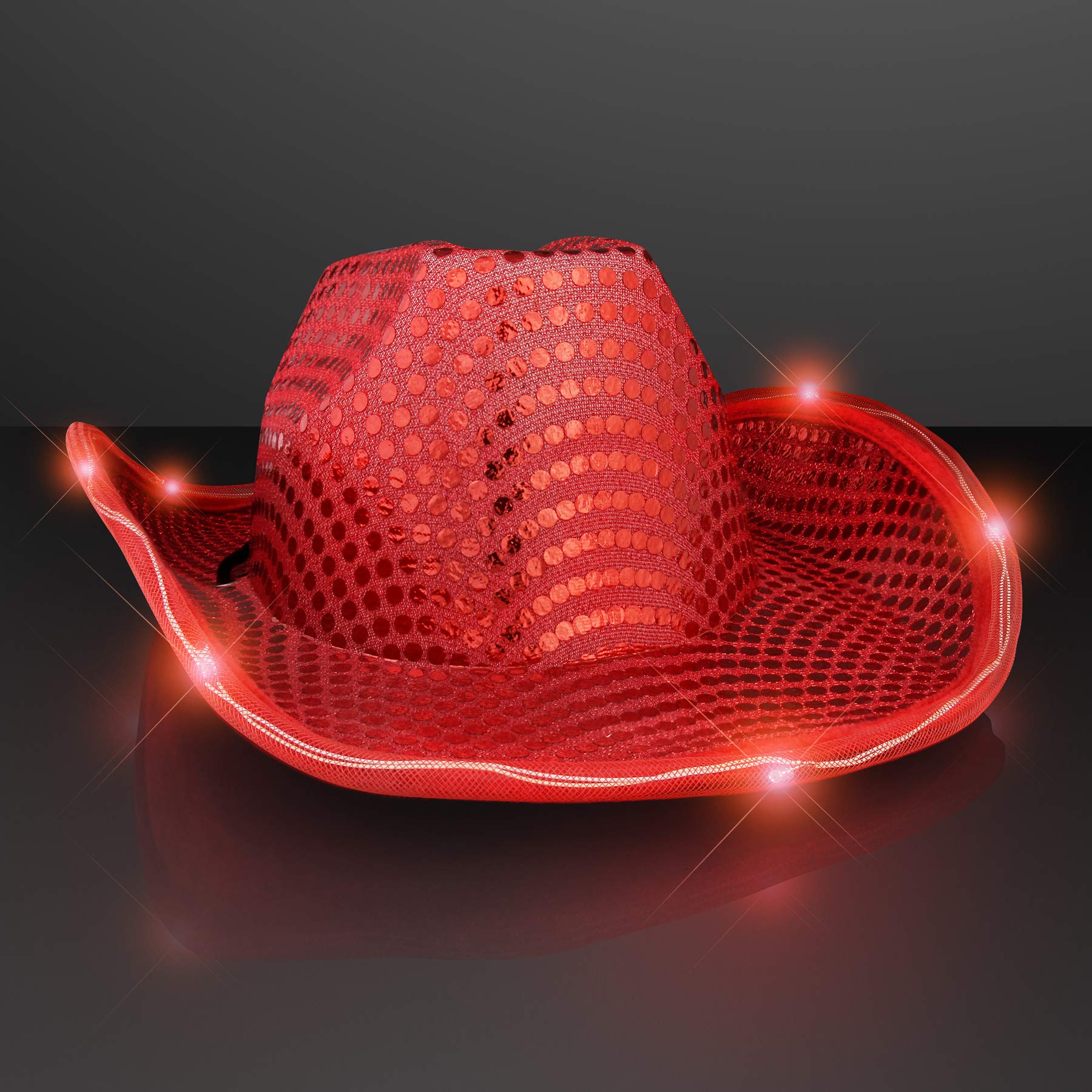 Flashing LED Cowboy Boots for Women - Western Style Light Up Shoes for Parties, Concerts & Festivals