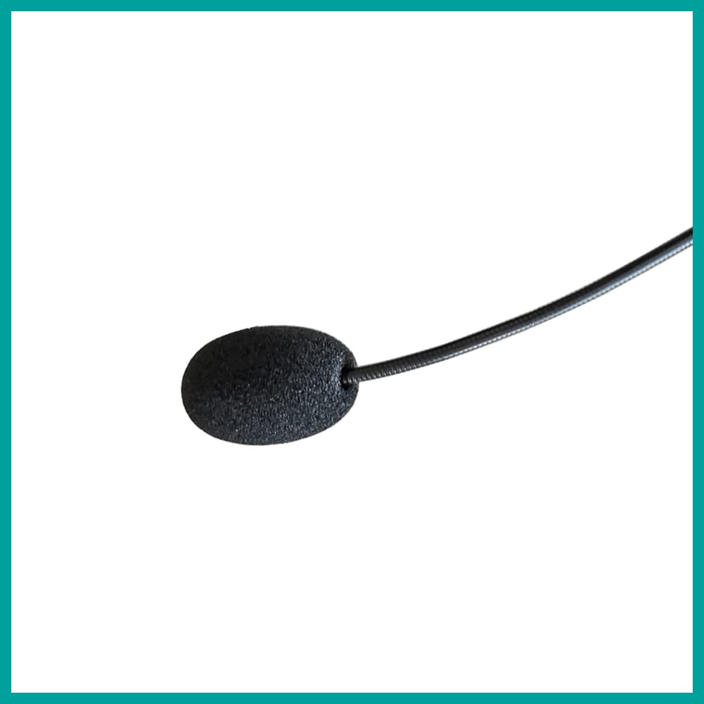 RJ9 Corded Headset for Analog Phones - Compatible with Aastra, Nortel, Polycom, Digium, ShoreTel & NEC Telephones - Ideal for Office, Call Center & Customer Service Use