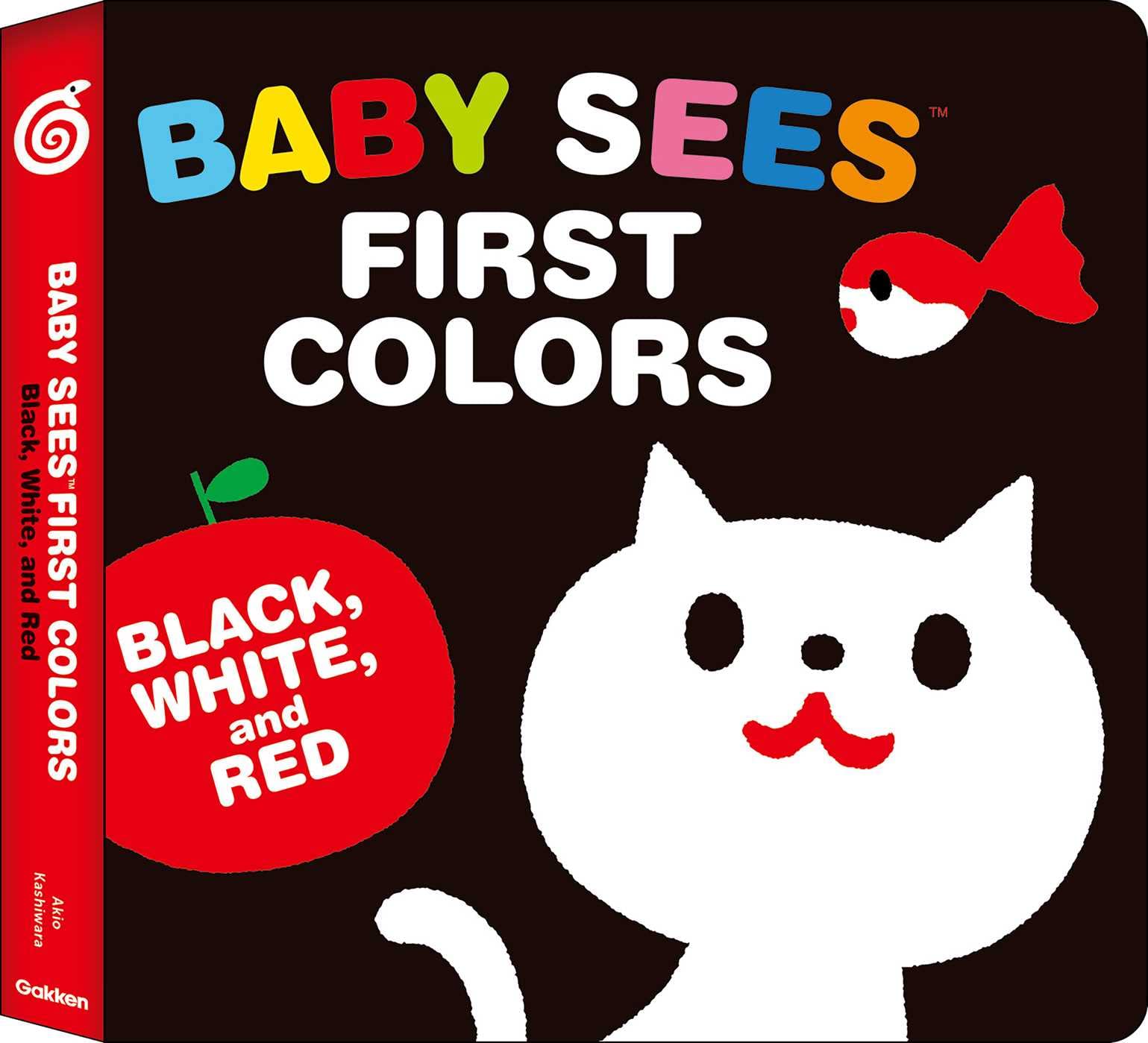 Baby's First Colors Book - Black, White & Red High Contrast Visual Stimulation for Newborns | Perfect for Early Learning & Sensory Development