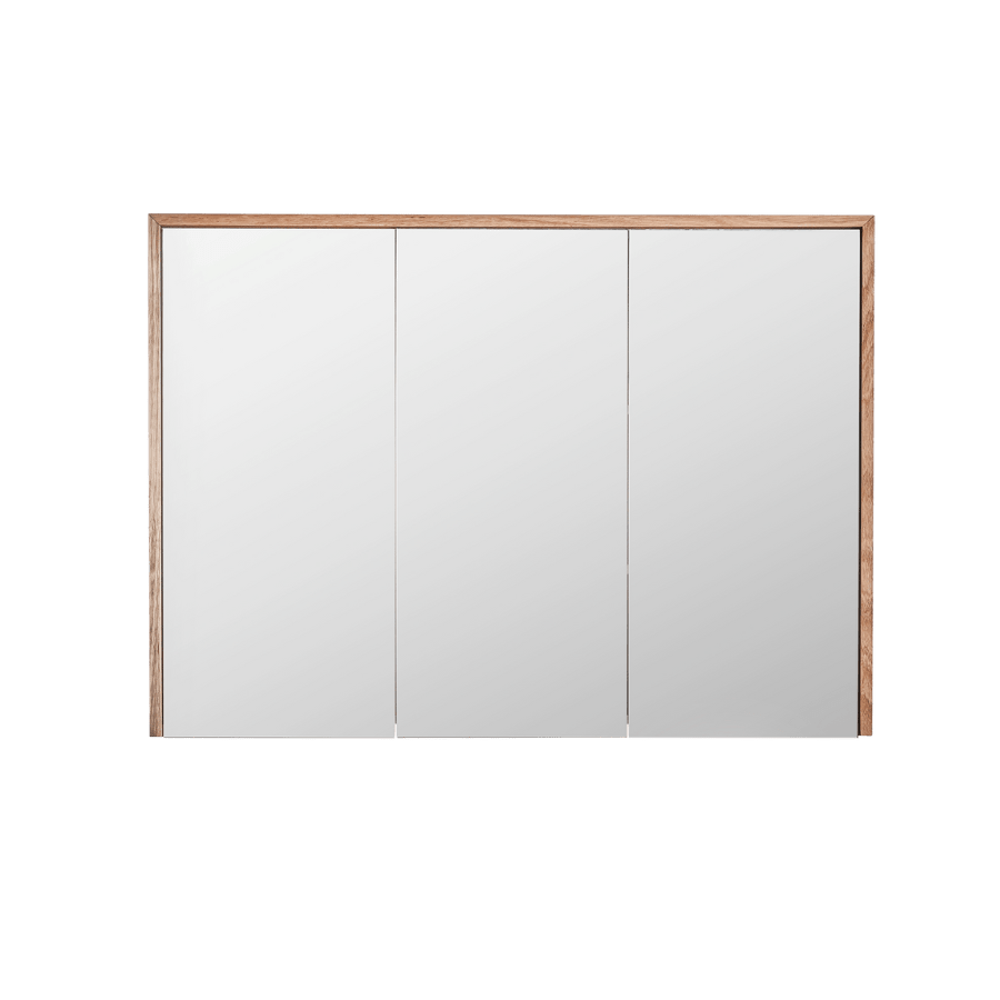 Bayview Mirror Cabinet 1200mm - Premium Tasmanian Oak Bathroom Storage with Adjustable Shelves | Perfect for Modern Bathrooms & Vanity Organization