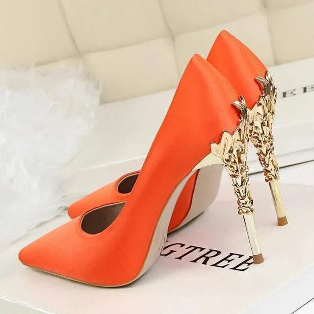 Stylish Chicchi Pointed Toe High Heel Pumps for Women - Elegant Office & Party Dress Shoes - Perfect for Weddings, Business Meetings and Night Out Events