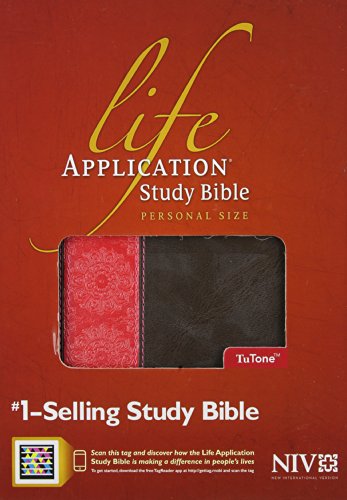 Life Application Study Bible NIV - Personal Size, TuTone - Perfect for Daily Devotion, Bible Study & Church Services