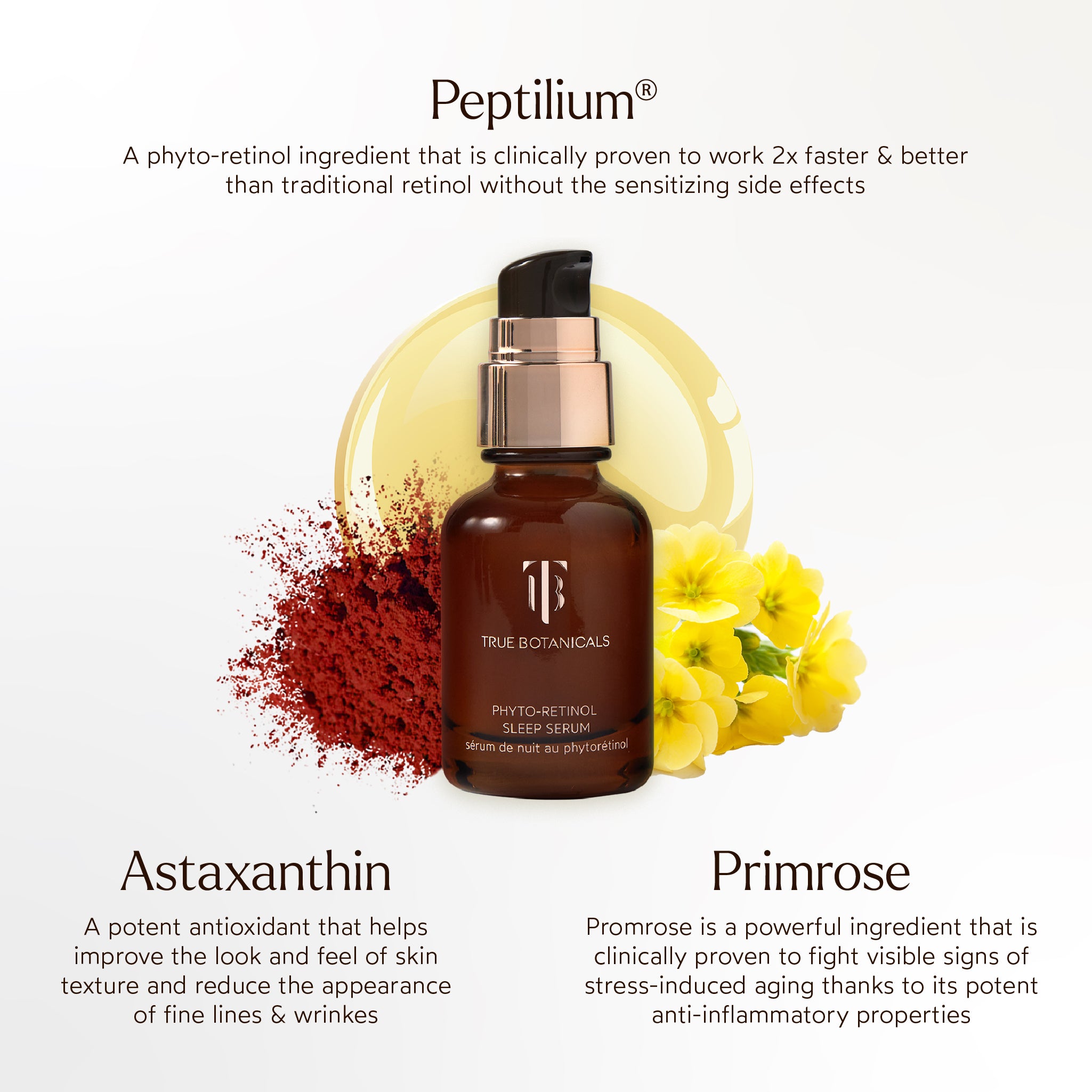 Best Phyto Retinol Anti-Aging Sleep Serum for Wrinkles & Fine Lines - Overnight Skin Repair Treatment for Youthful Glow | Perfect for Nighttime Skincare Routine