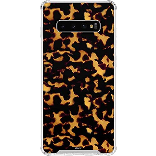 Skinit Clear Phone Case for Samsung Galaxy S10 Plus - Officially Licensed Tortoise Shell Design | Slim Protective Cover for Everyday Use & Style