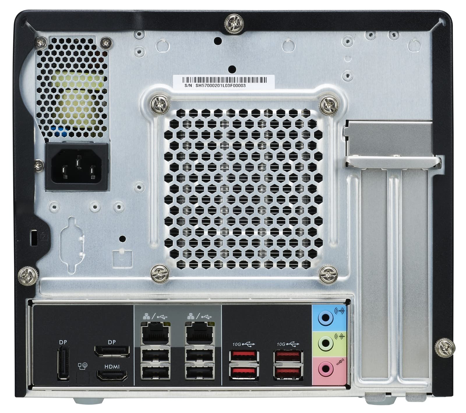 Shuttle XPC Cube SH570R6-PLUS Mini Barebone PC - Intel H570 Chipset, Supports 125W 11th/10th Gen Intel Core i7/i5/i3 (Rocket Lake/Comet Lake) - No RAM/Storage/CPU/OS - 500W 80 Plus Gold PSU - Perfect for Home Office, Gaming, and Compact Workstation Builds