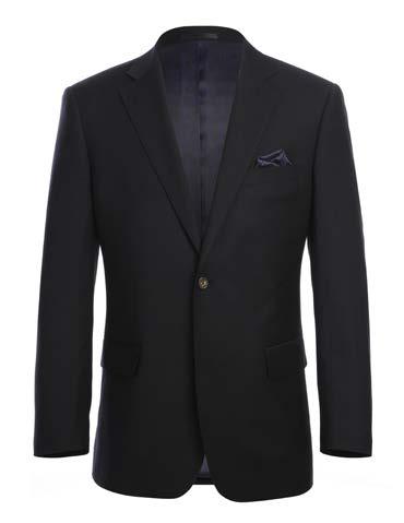 Alessandro Vitello by Renoir Classic Fit Wool Blazer for Men - Premium Italian Wool Business Suit Jacket 561 7 | Perfect for Office Wear, Business Meetings & Formal Events