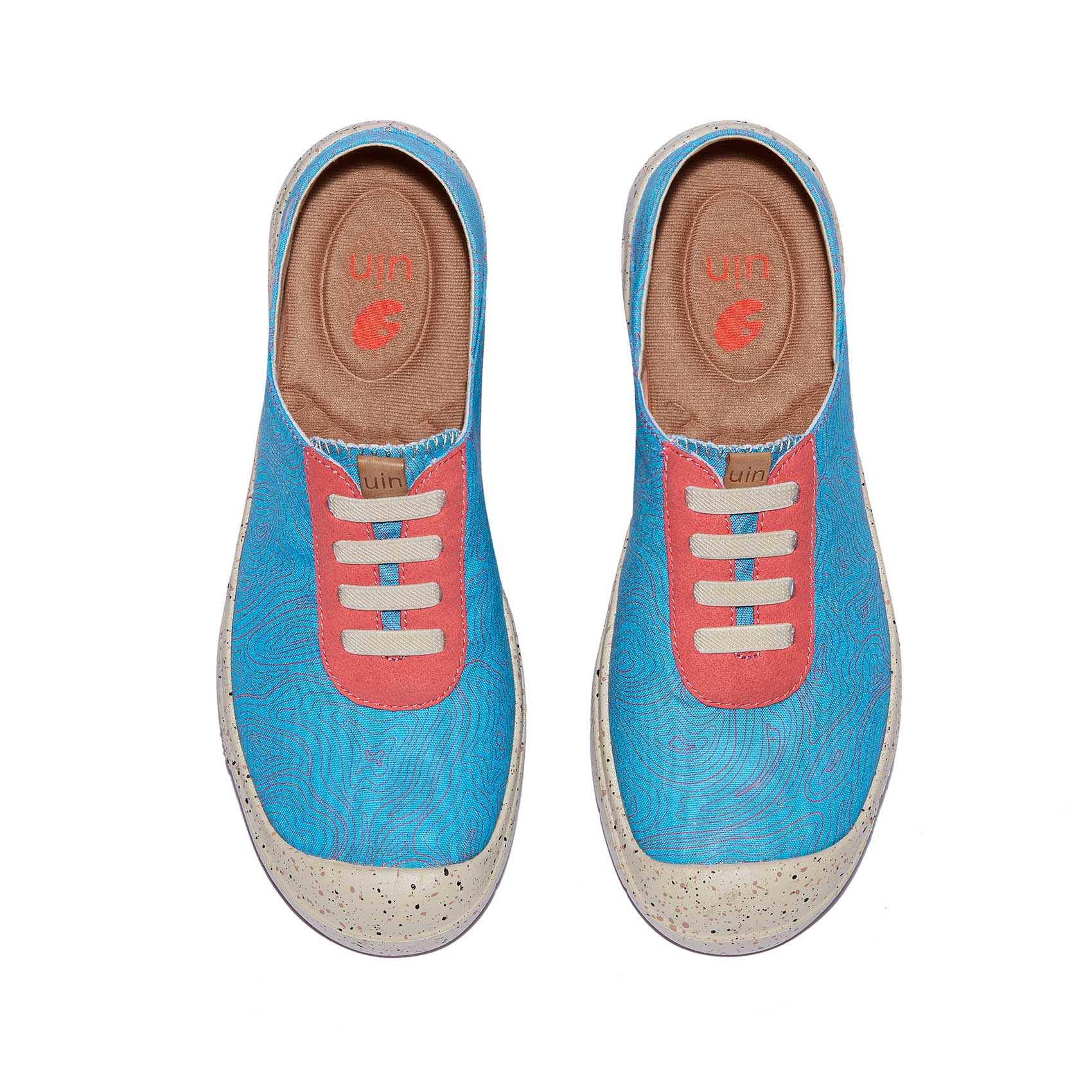 Sky Pink Blue Cadiz VII Women's Sneakers - Trendy Comfortable Athletic Shoes for Running, Walking & Gym Workouts - Perfect for Casual Wear & Sports Activities
