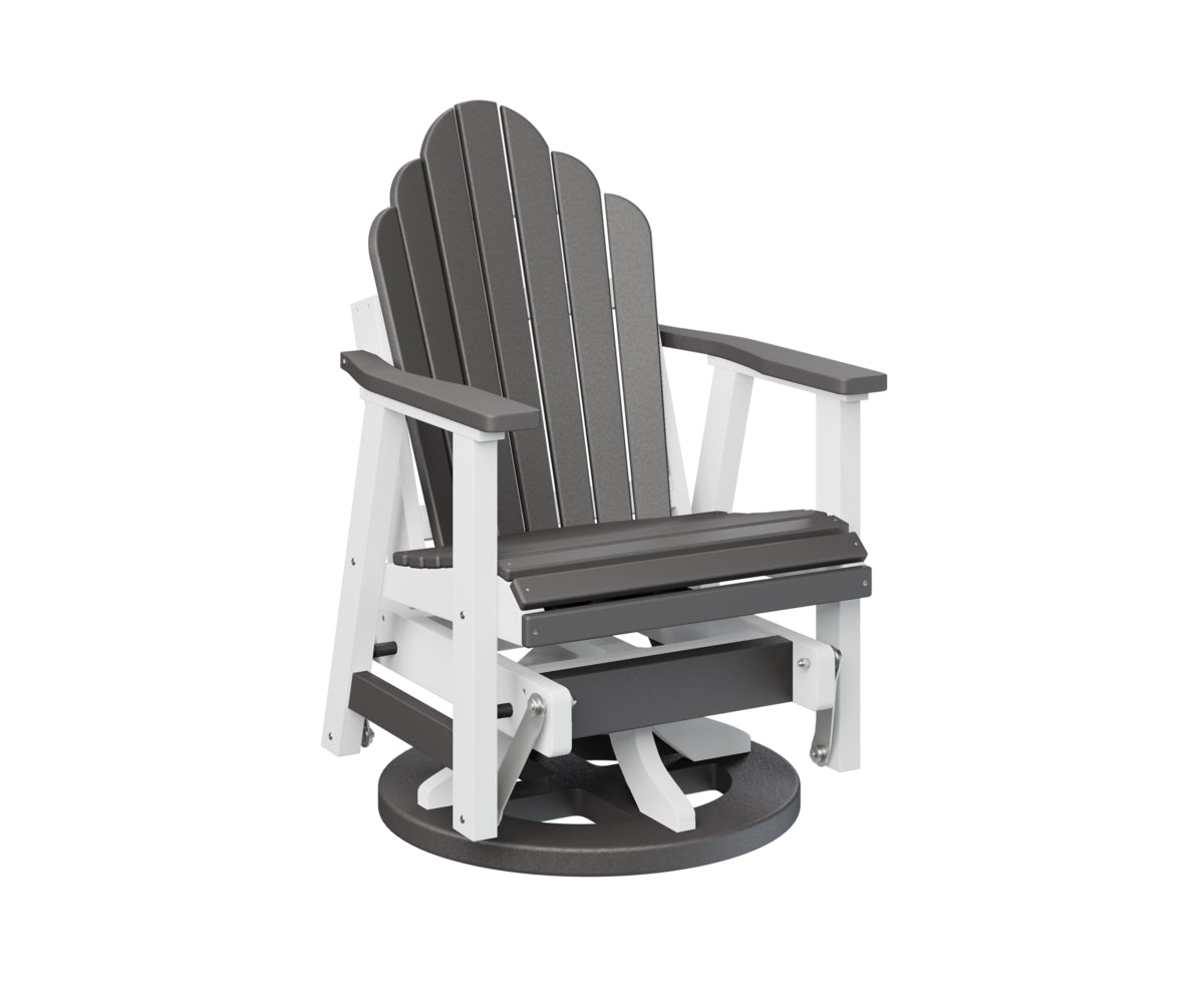 Berlin Gardens Cozi Back Swivel Glider - Outdoor Patio Rocking Chair with Cushion, Weather-Resistant for Garden, Deck, Porch & Poolside Relaxation