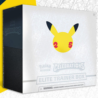 Pokémon TCG: Celebrations Elite Trainer Box - Collector's Edition Trading Card Game Set | Perfect for Gifts, Tournaments & Pokémon Fans