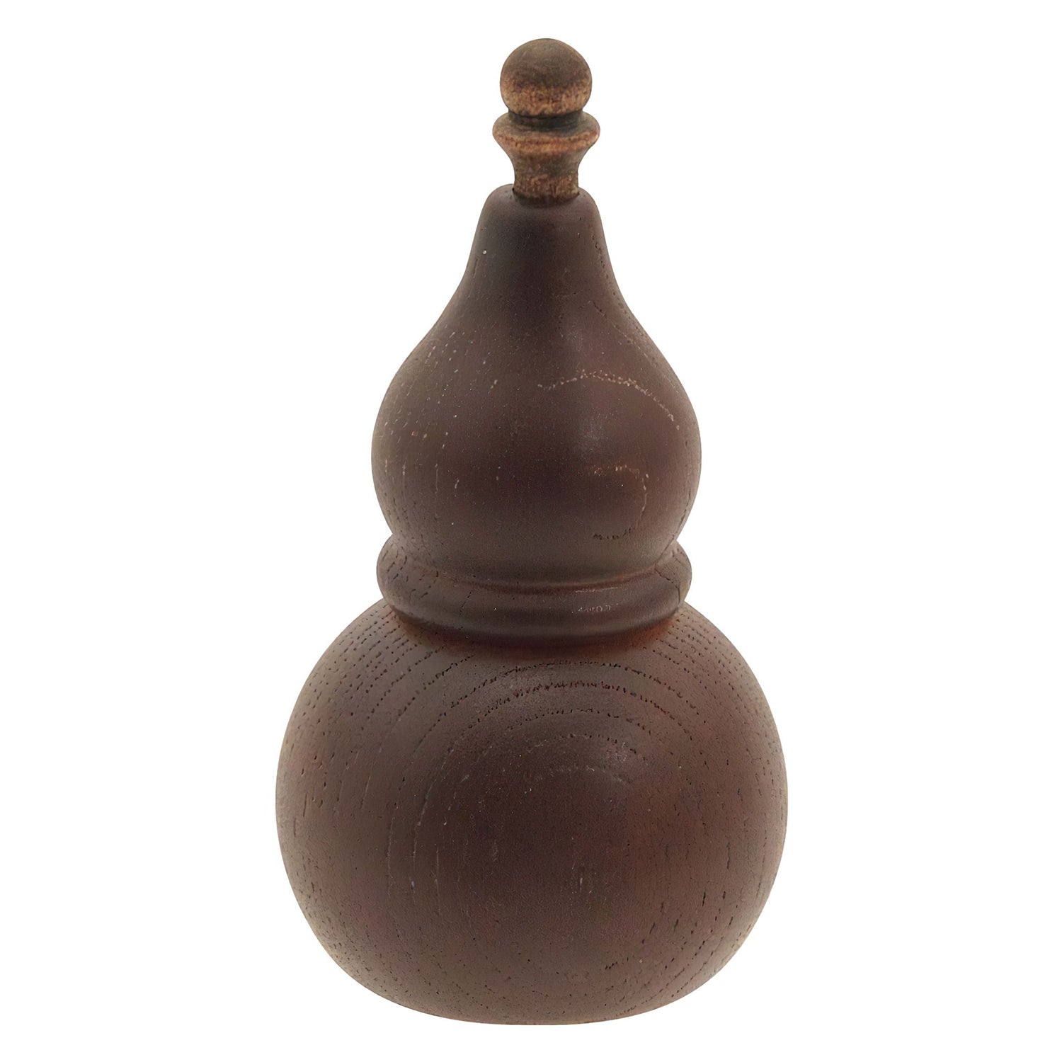 Premium Wooden Gourd-Shaped Shichimi Spice Cruet - Japanese 7 Spice Seasoning Dispenser for Sushi, Ramen & Noodles - Elegant Tabletop Condiment Shaker for Asian Cuisine