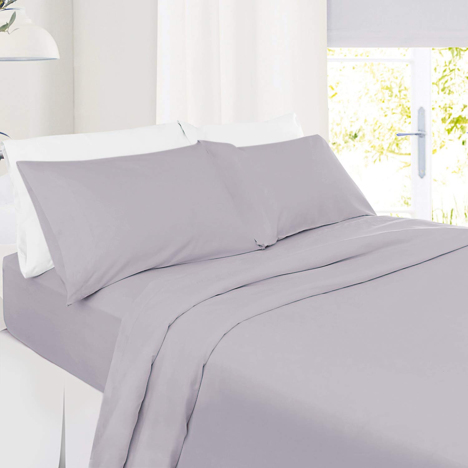 Luxury 4-Piece Twin XL Sheet Set - 800 Thread Count 100% Egyptian Cotton Bed Sheets with Extra Long Staple Cotton | Deep Pocket Fits Mattress Up to 15