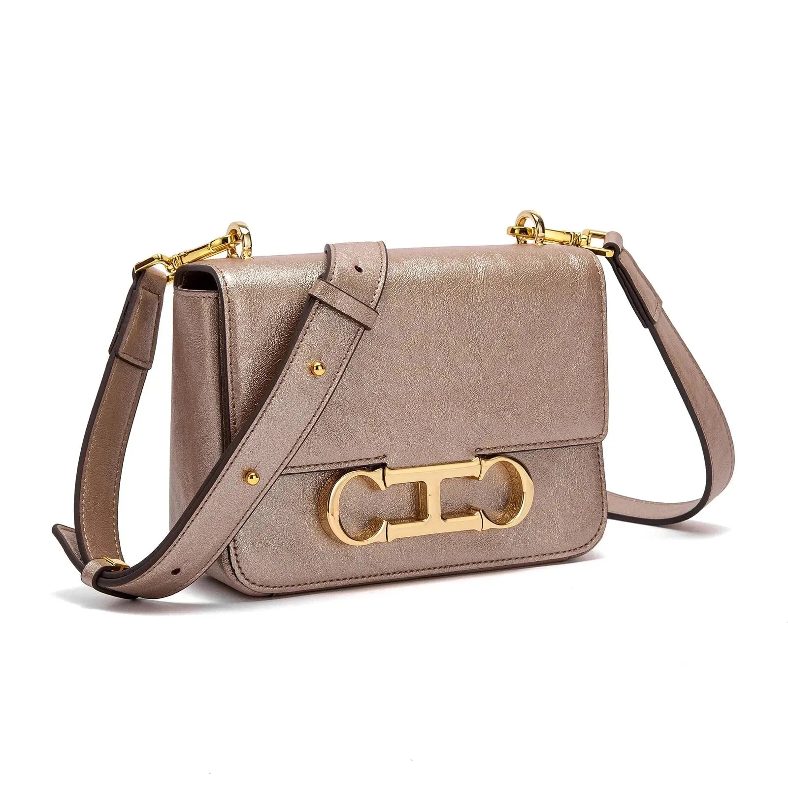 Women's Saddle Flip Crossbody Bag - Stylish Leather Shoulder Purse for Everyday Use, Work & Travel | Fashionable Handbag for Women