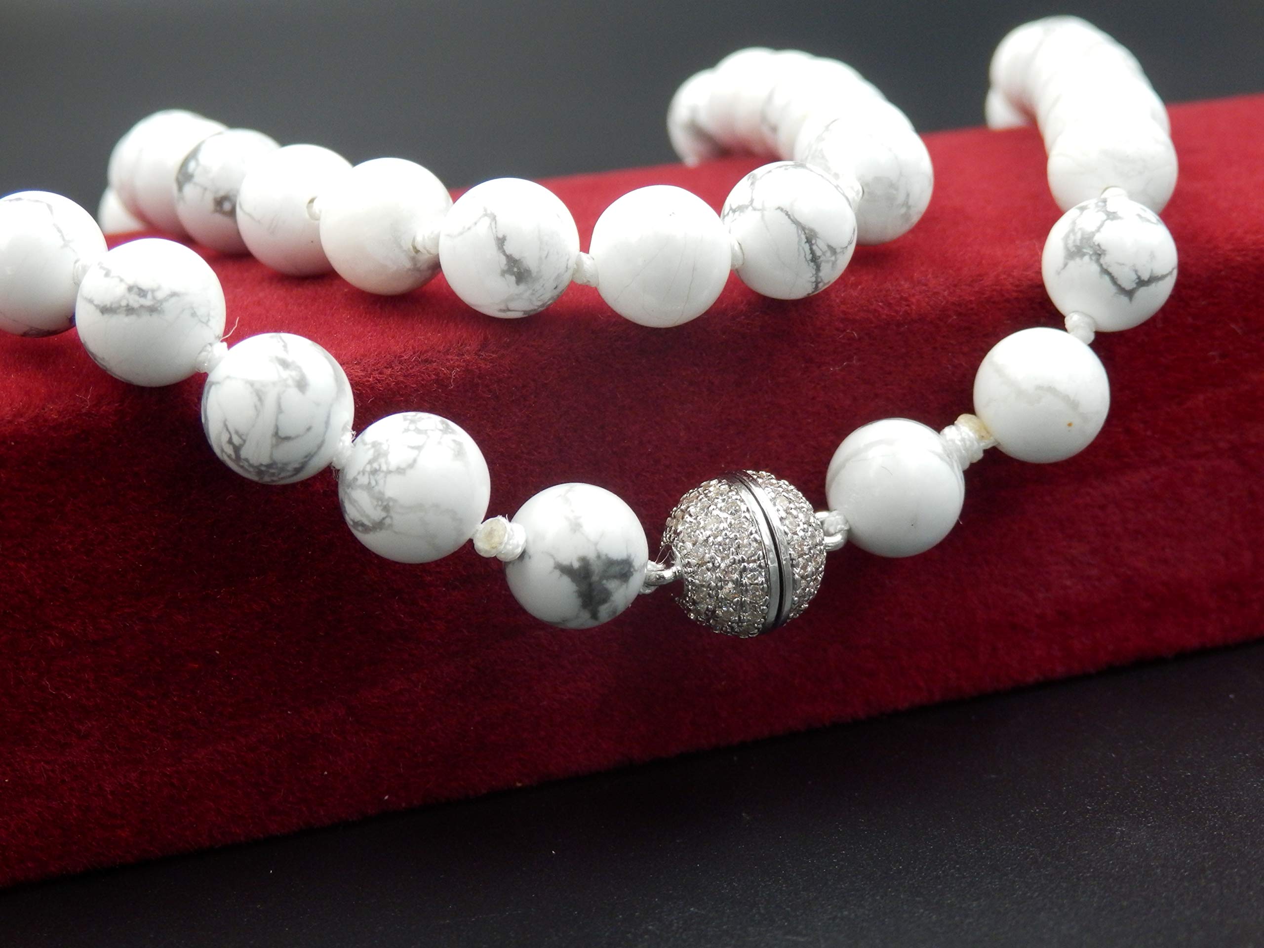 Authentic Mala Beads Necklace for Women & Men - Buddhist Prayer Beads Bracelet for Meditation, Yoga & Spiritual Healing | Handmade Gemstone Jewelry Gift