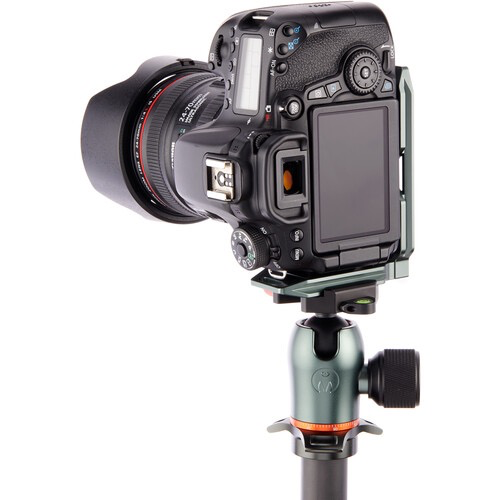 3 Legged Thing QR11 FBC 2.0 Universal L Bracket for DSLR Cameras - Metallic Slate Gray - Compatible with Canon, Nikon, Sony - Perfect for Landscape & Portrait Photography