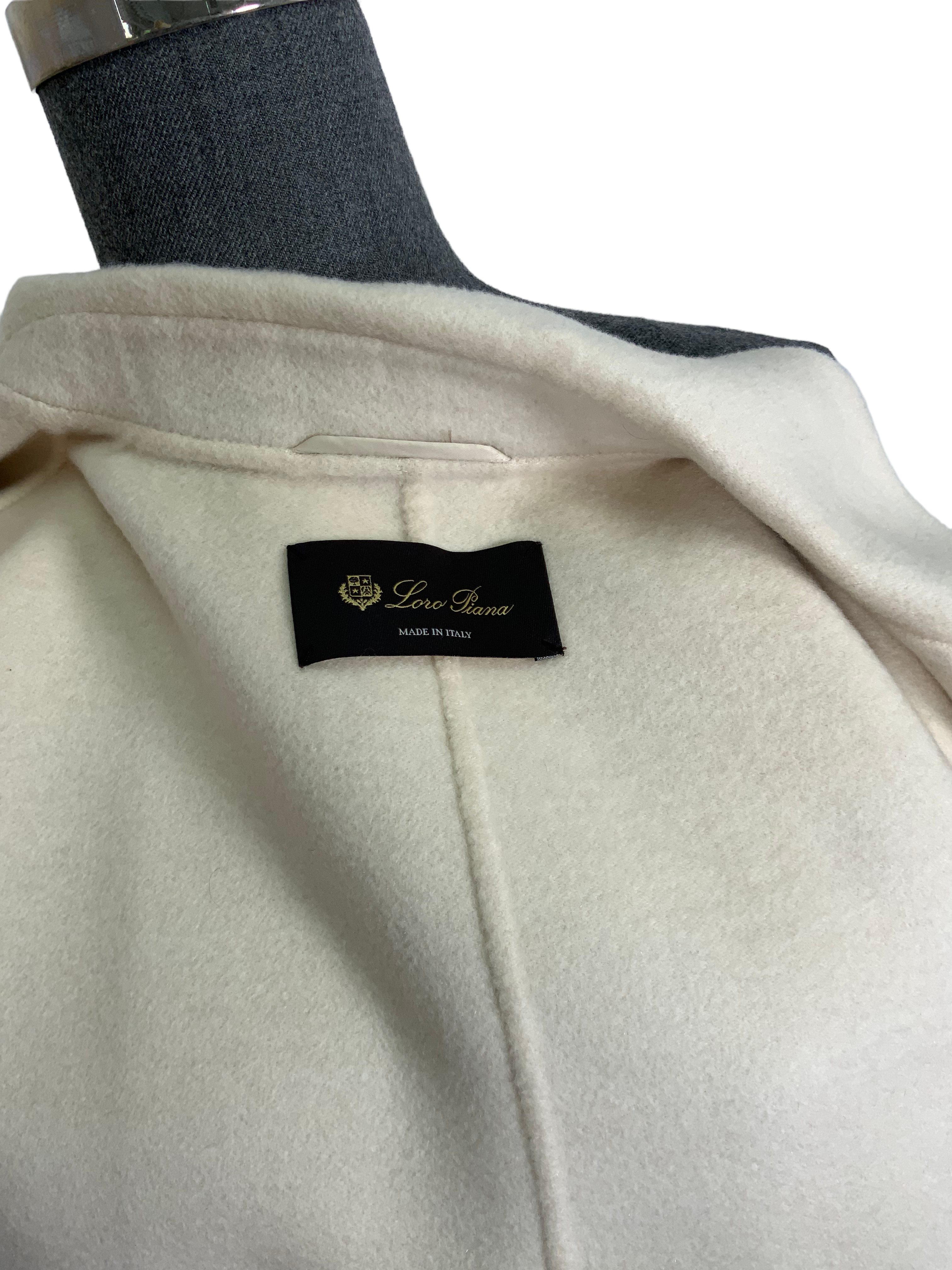 LORO PIANA Duke Cashmere Duster Coat for Women - Soft Luxury Long Coat, Size S - Perfect for Fall & Winter Fashion, Office Wear & Evening Outfits
