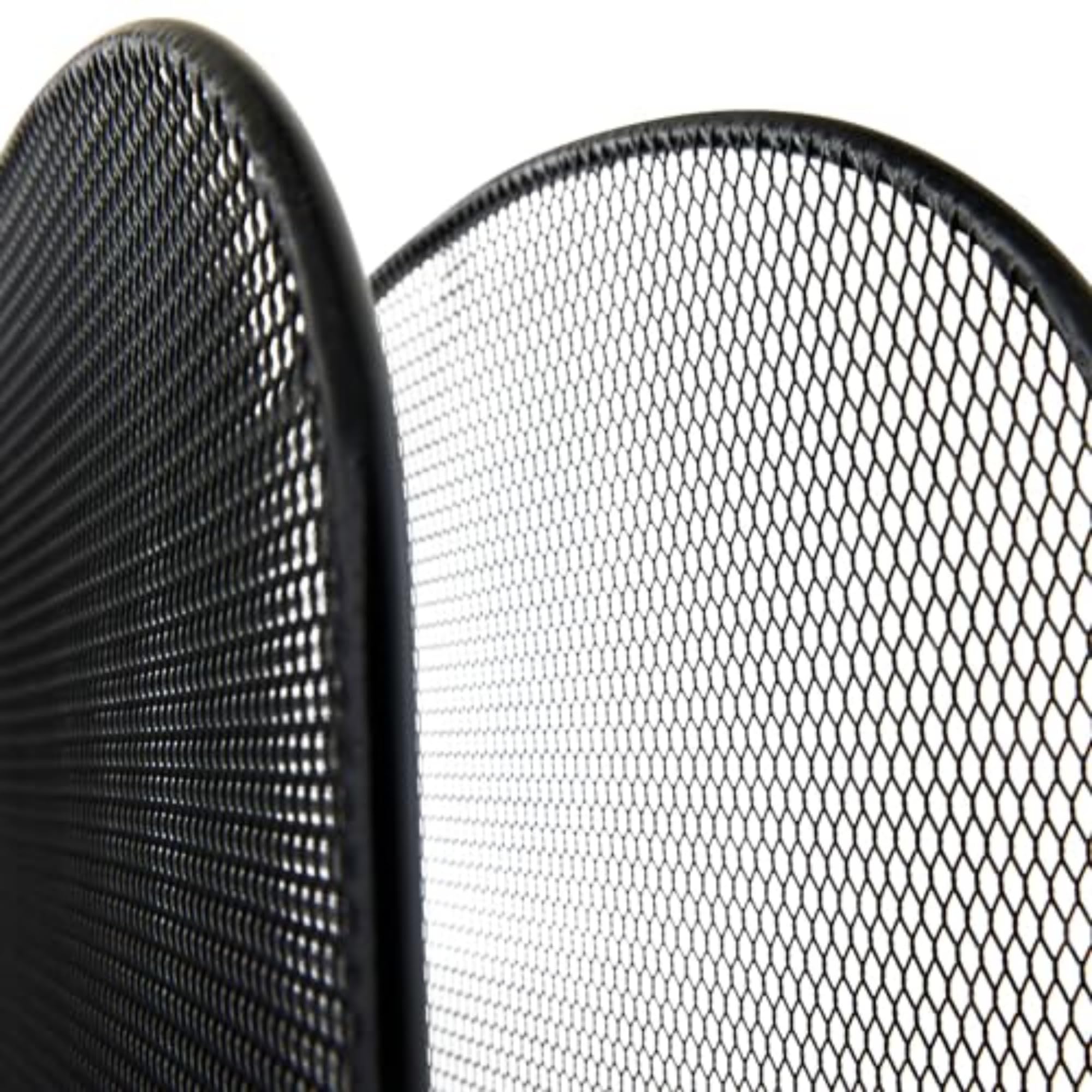 Safco Onyx Desk Organizer - 8 Vertical Compartments Steel Mesh Mail Sorter for Office & Classroom - Black | Perfect for Paper, Mail, and Document Organization at Home or Work