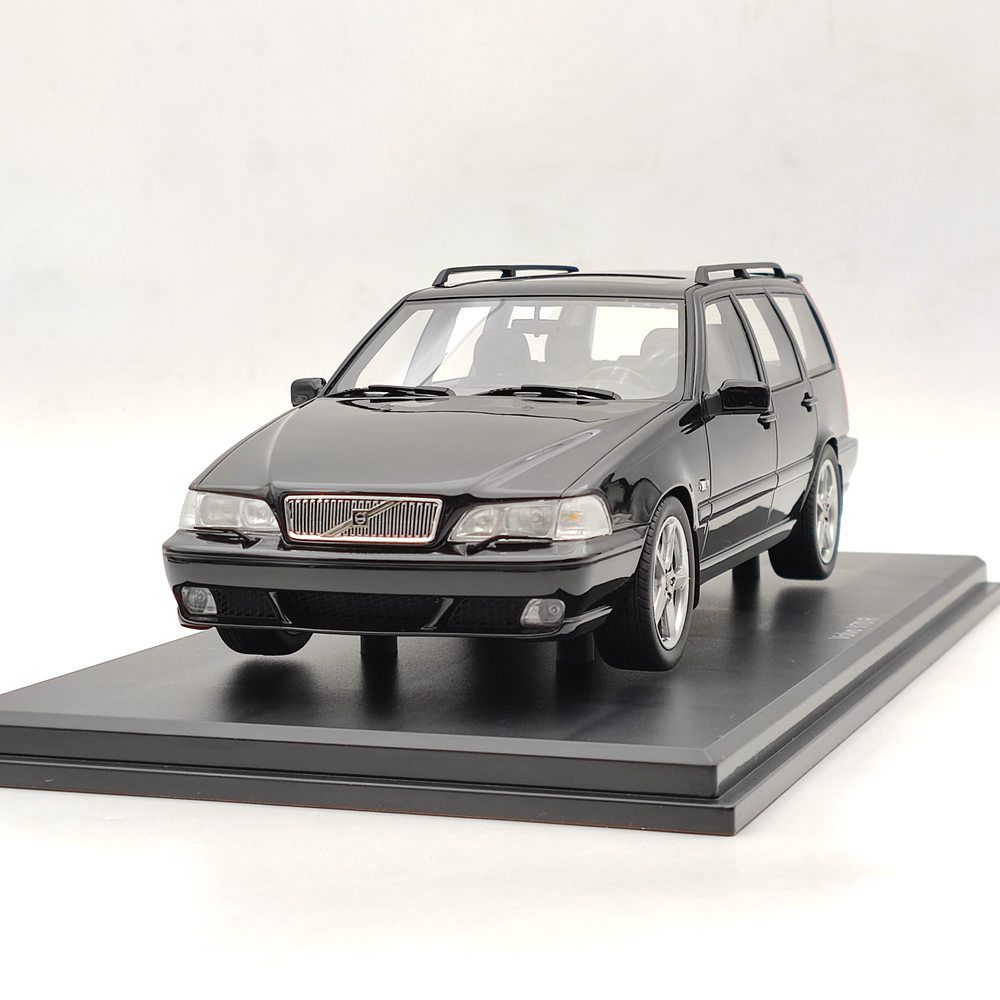 1/18 Scale VOLVO V70 R P80 1998 Limited Edition Resin Model Car - DNA Collectibles DNA000232 Black - Perfect for Car Enthusiasts, Collectors & Home/Office Display