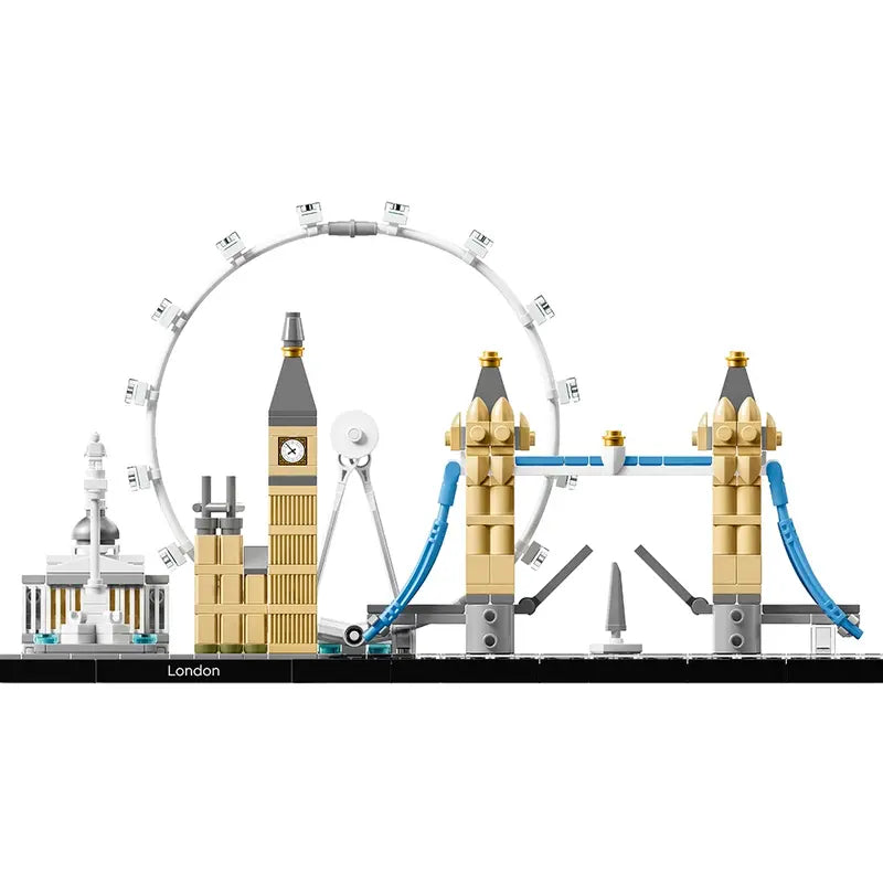 LEGO Architecture London Skyline Building Set 21034 – Collectible Model Kit for Adults, Perfect for Home & Office Decor, Gift for LEGO Fans & Architecture Enthusiasts | Build & Display Iconic London Landmarks