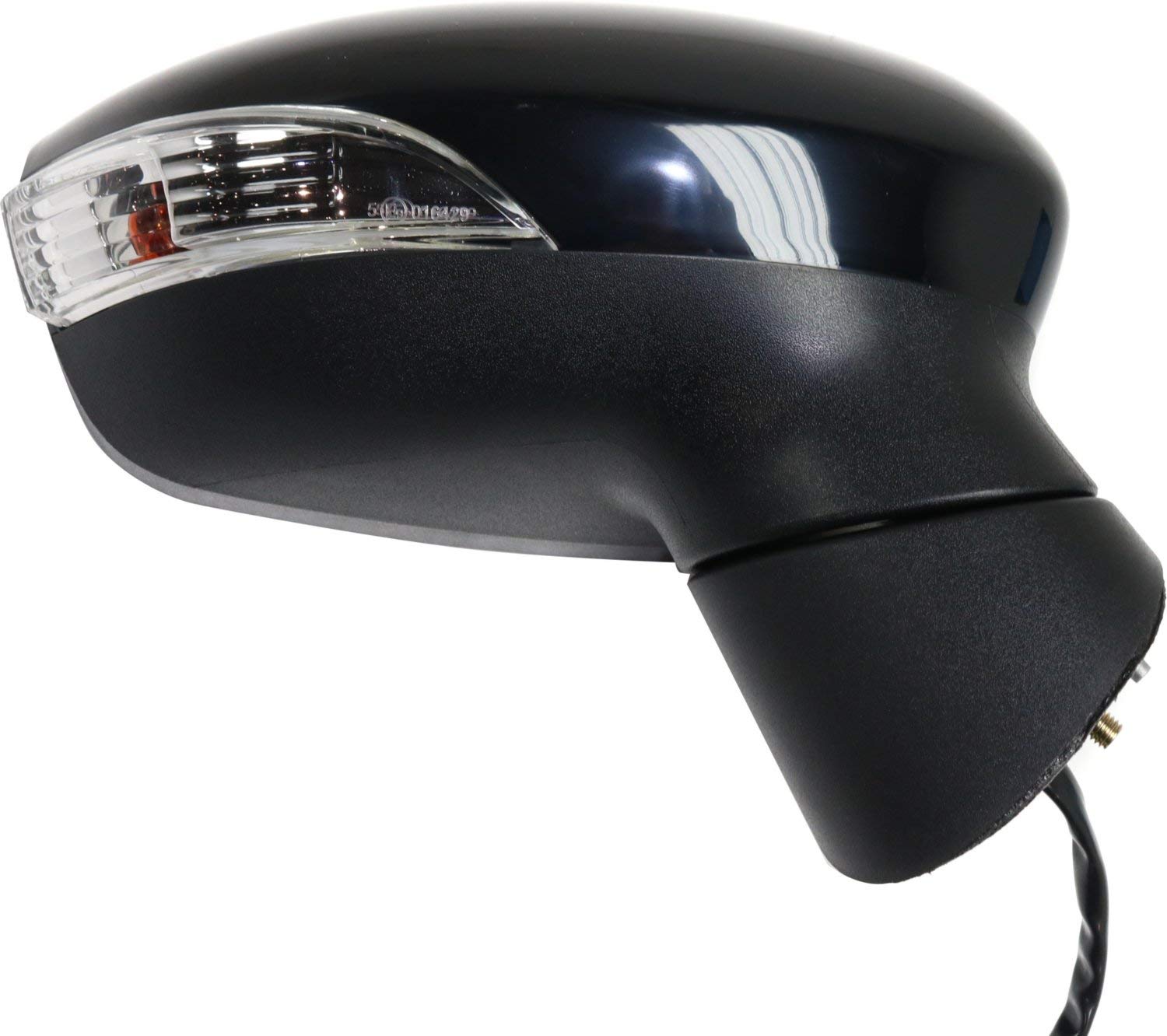2014-2019 Ford Fiesta Power Side Mirrors - Driver & Passenger Side with Turn Signal & Spotter Glass (Paintable) | Replacement for Non-Cold Weather Package Models | Perfect for Parking Assistance & Blind Spot Visibility