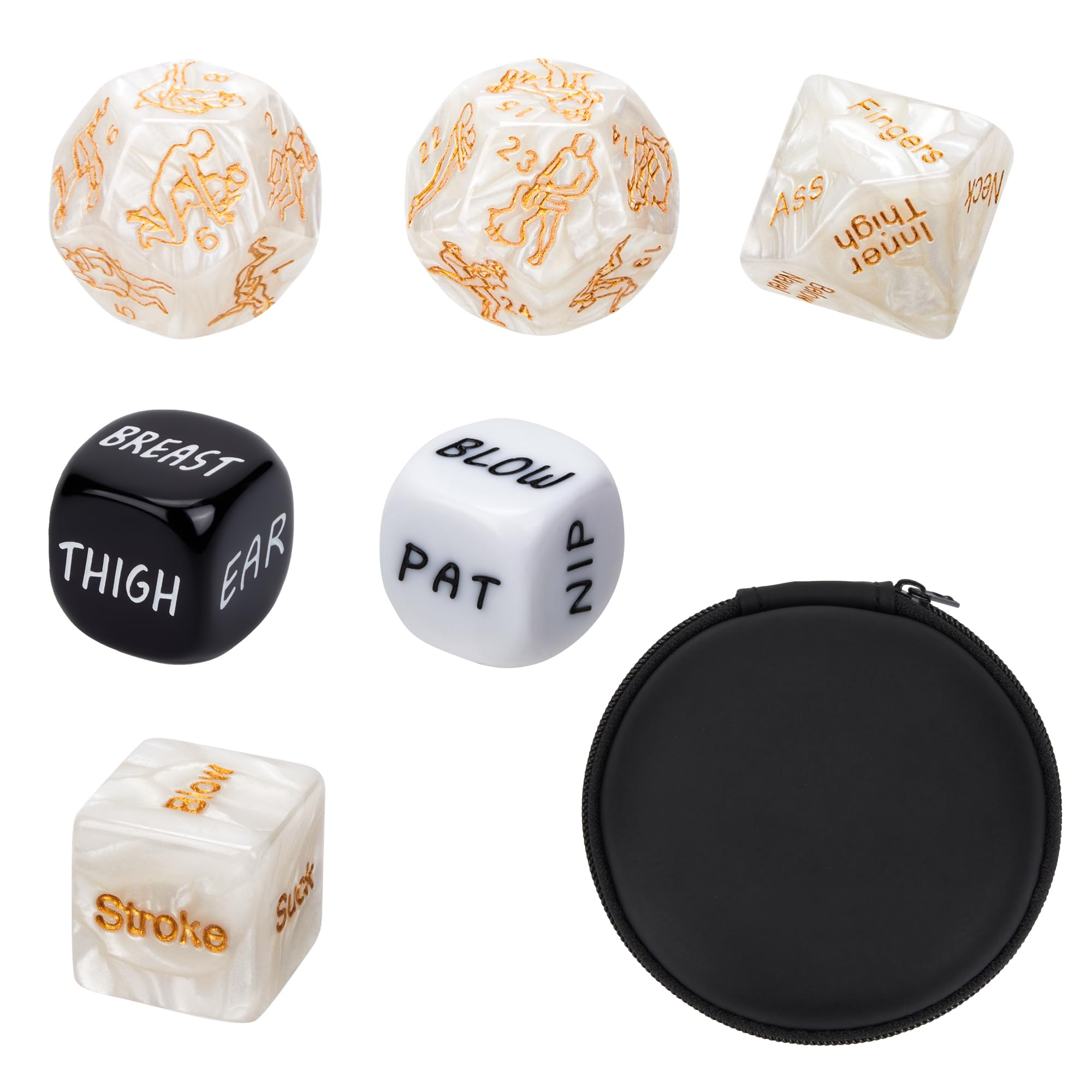 Adult Sex Dice Game for Couples - Naughty Party Toy for Romantic Nights