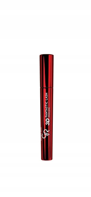 Golden Rose GR 3D Fantastic Lash Mascara 10ml - Volumizing & Lengthening Waterproof Mascara for Dramatic Lashes | Perfect for Day & Night Makeup, Parties & Special Occasions
