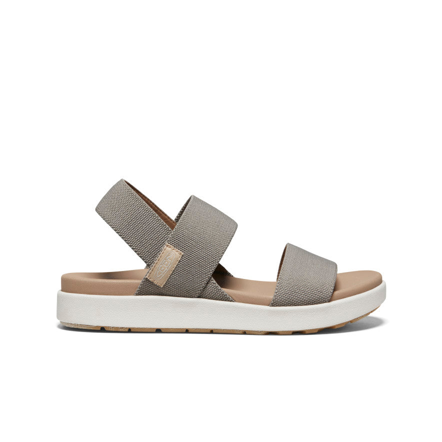 Women's Elle Backstrap Sandal - Comfortable Brindle/Birch Strappy Sandals for Summer | Beach, Vacation & Casual Outings