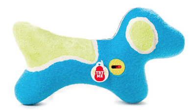 Kong On/Off Dog Toy with Squeaker - Durable Chew Toy for Small & Large Dogs - Perfect for Playtime, Training & Anxiety Relief