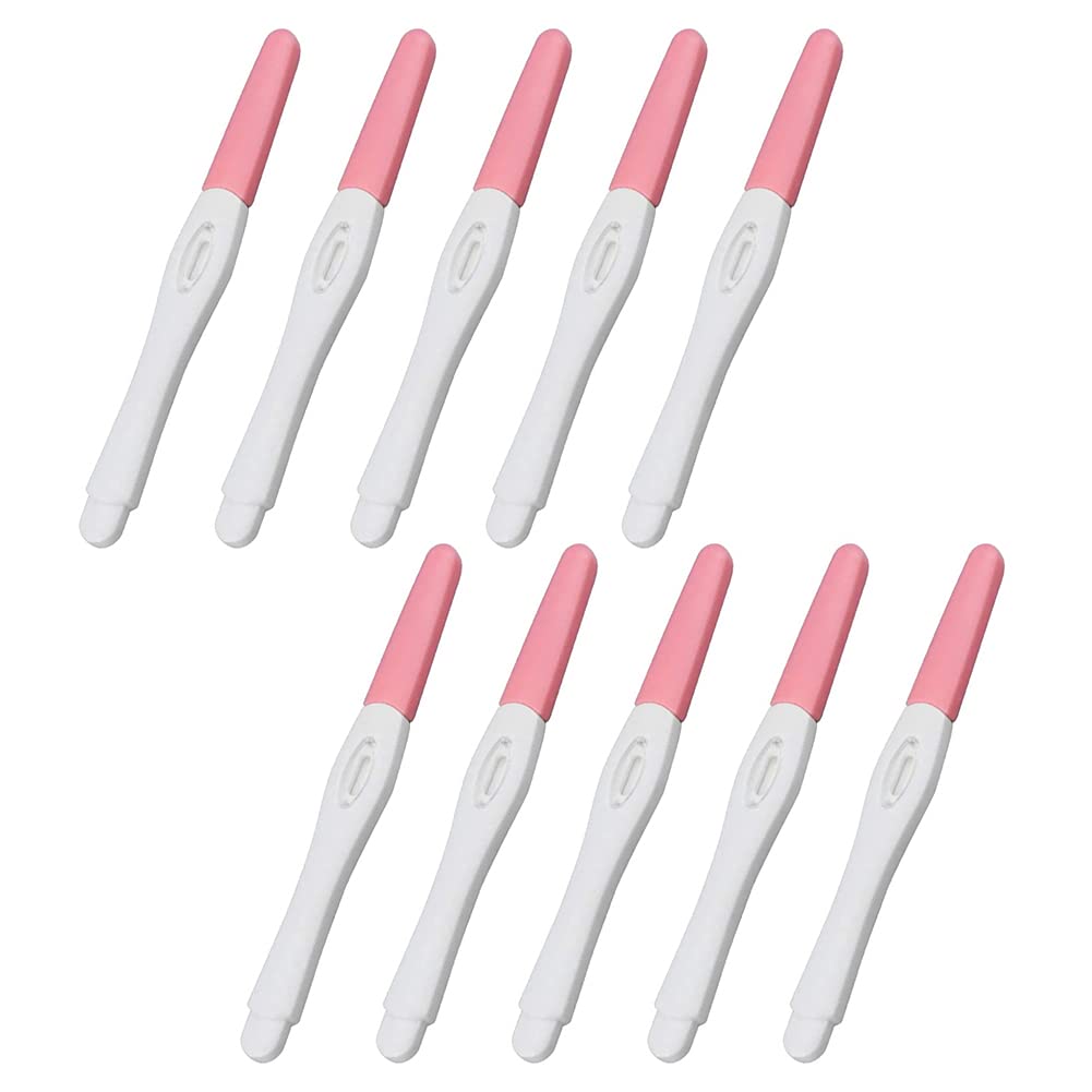 10PCS Early Pregnancy Test Sticks - 25 MIU HCG Detection, Accurate & Fast Results for Home Use - Perfect for Trying to Conceive, Fertility Tracking & Peace of Mind