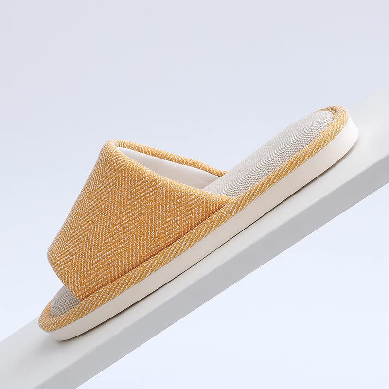 Cozy Non-Slip Fabric Slippers for Men & Women - Indoor/Outdoor Soft Sole House Shoes for All Seasons | Perfect for Home, Office & Travel Comfort