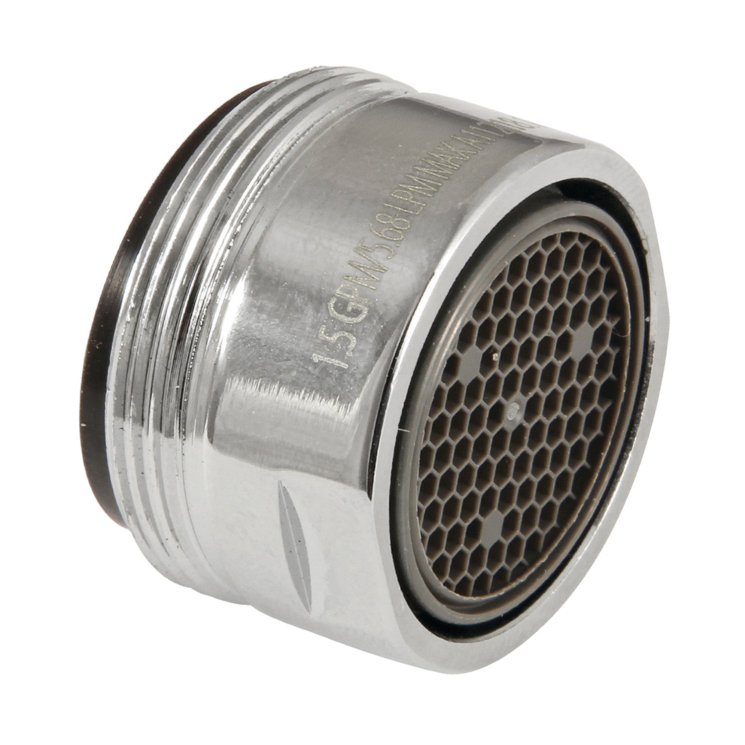 Cal Green G15KSSA881 1.5 GPM Male Aerator, Polished Chrome - High Efficiency Water Saving Faucet Aerator for Kitchen & Bathroom Sink