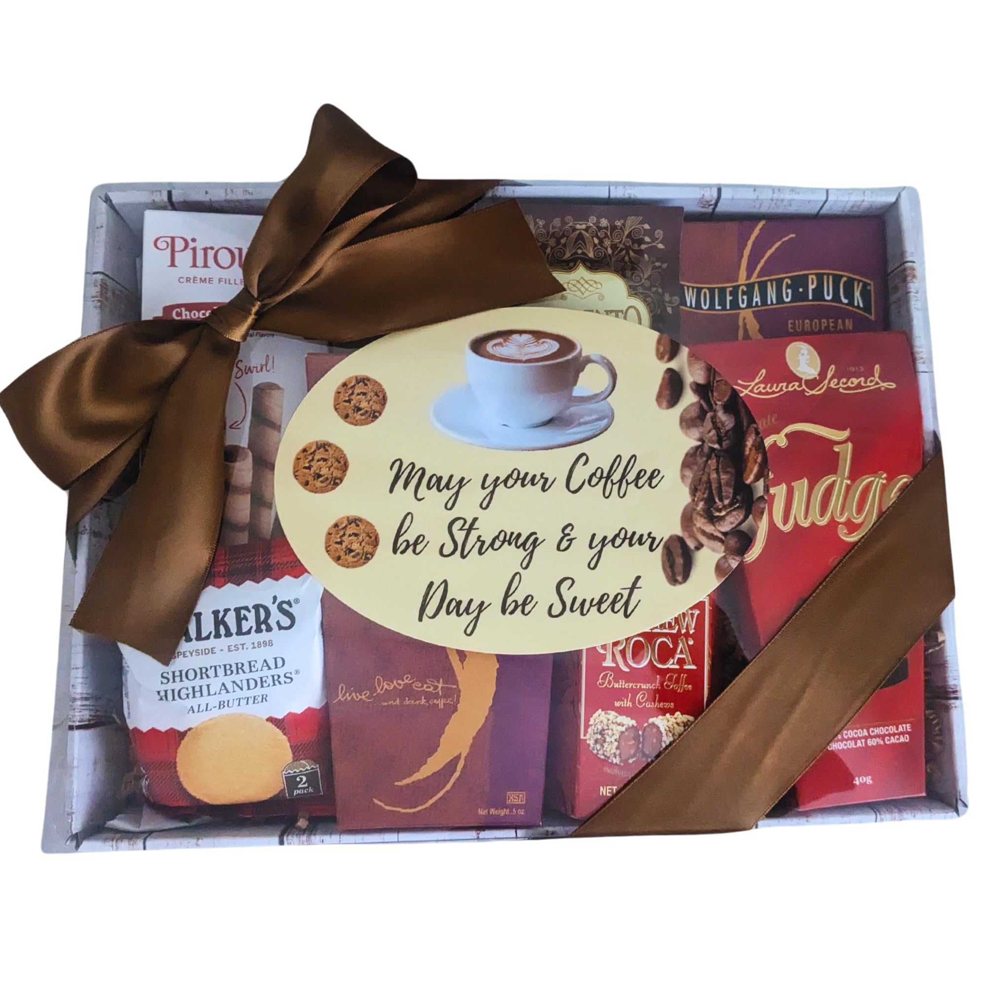 Premium Coffee Gift Basket with Gourmet Chocolate & Cookies - Perfect for Birthdays, Thank You, Anniversary & Corporate Gifts - Luxury Coffee Gift Set with Chocolate Box - Ideal for Office Gifts, Holiday Presents & Special Occasions