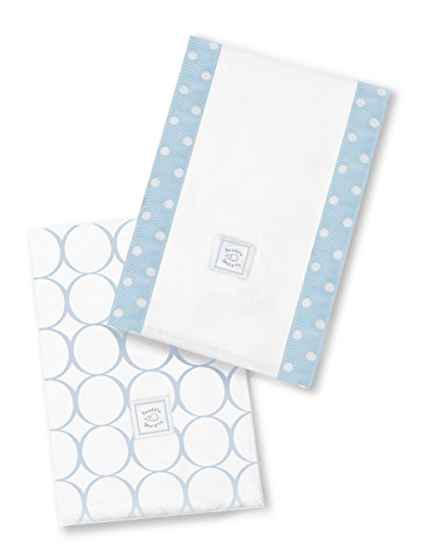 Pastel Blue Mod Circles