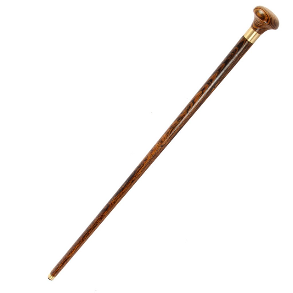 Premium Wooden Walking Cane for Seniors - Lightweight & Sturdy Elderly Walking Stick with Comfortable Handle - Ideal for Hiking, Travel, and Daily Support - Perfect Birthday Gift for Parents and Grandparents