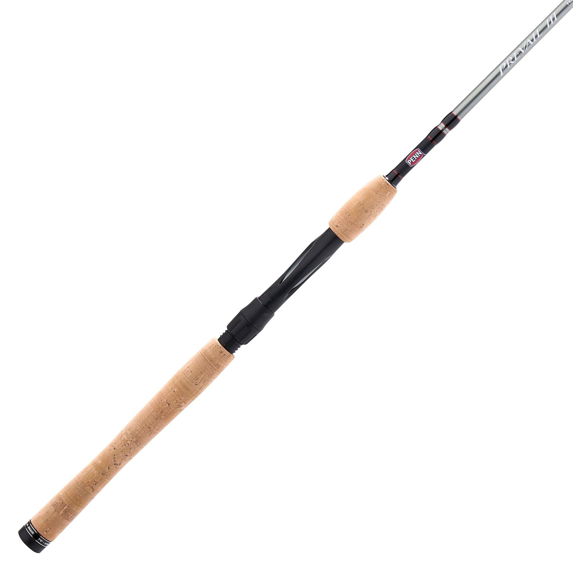 Prevail® III Inshore Spinning Fishing Rod - Lightweight Graphite Saltwater Rod for Bass, Trout & Redfish - Perfect for Kayak Fishing & Shore Casting