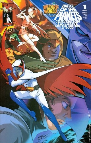 Battle of the Planets #1 Wizard World Convention Exclusive Limited Edition (5000 Copies) - Volume 1 | Collectible Comic Book for Fans & Conventions | Perfect for Display, Gifting & Comic Collections