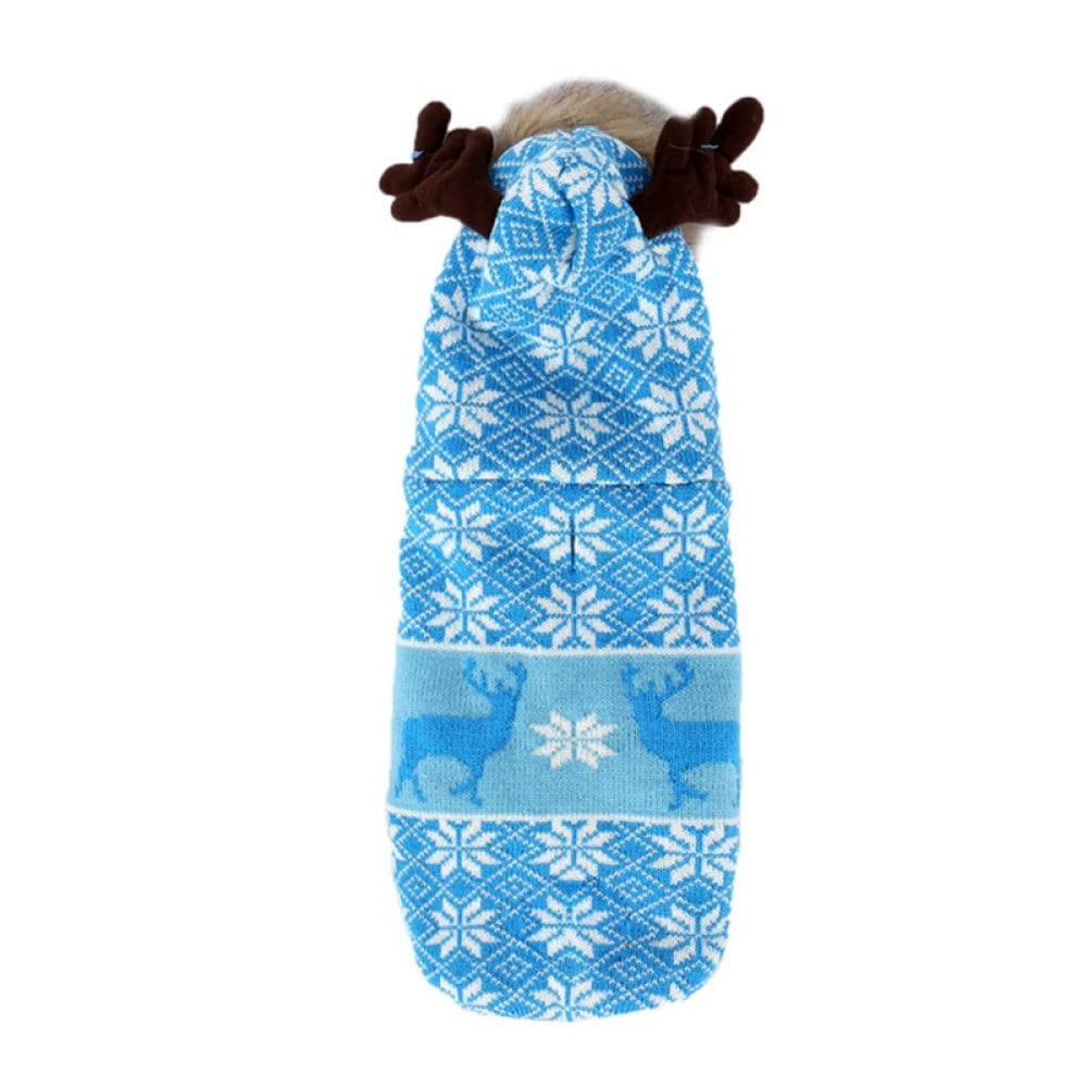 HUANSUN Winter Warm Dog Sweater for Large Dogs - Cozy Fleece Pet Clothing for Cats & Dogs - Perfect for Cold Weather, Outdoor Walks, and Indoor Comfort