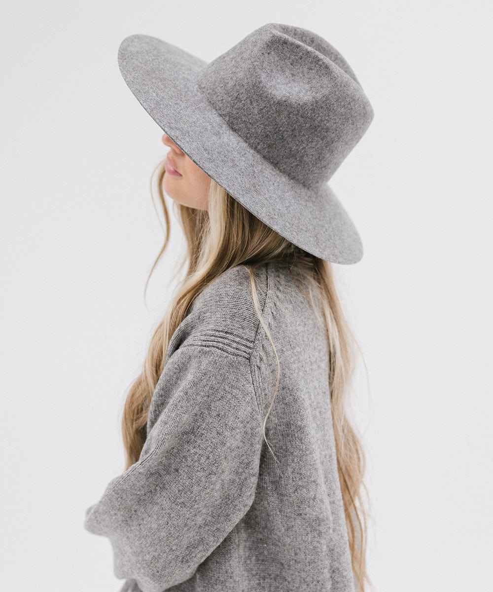 Scottie Wide Brim Fedora Hat for Women & Men - Stylish Sun Hat for Outdoor Activities, Beach, Travel & Summer Fashion