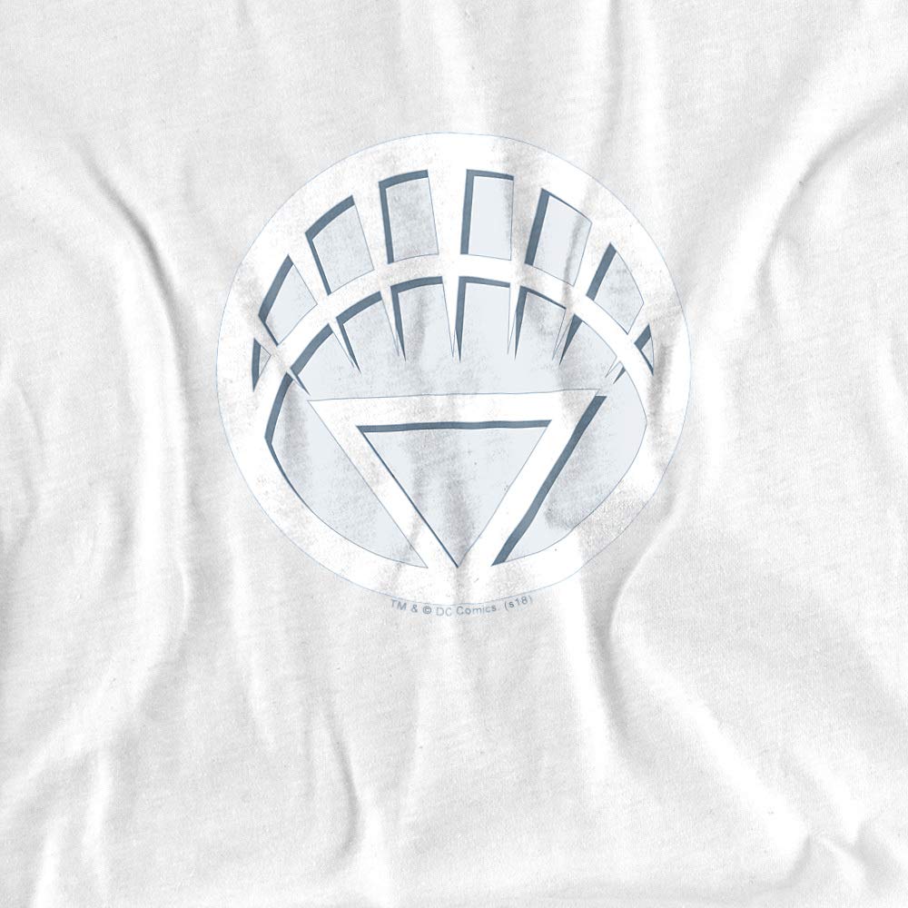 Green Lantern White Lantern Logo Women's T-Shirt | DC Comics Superhero Graphic Tee | Casual Wear & Cosplay Outfit