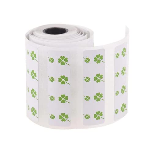 Poooliprint Sticky Labels 4 Rolls - Thermal Paper for Poooli Pocket Printer - Self-Adhesive Sticker Rolls for Labeling, Organizing & Crafting - Perfect for Home, Office & Small Business Use