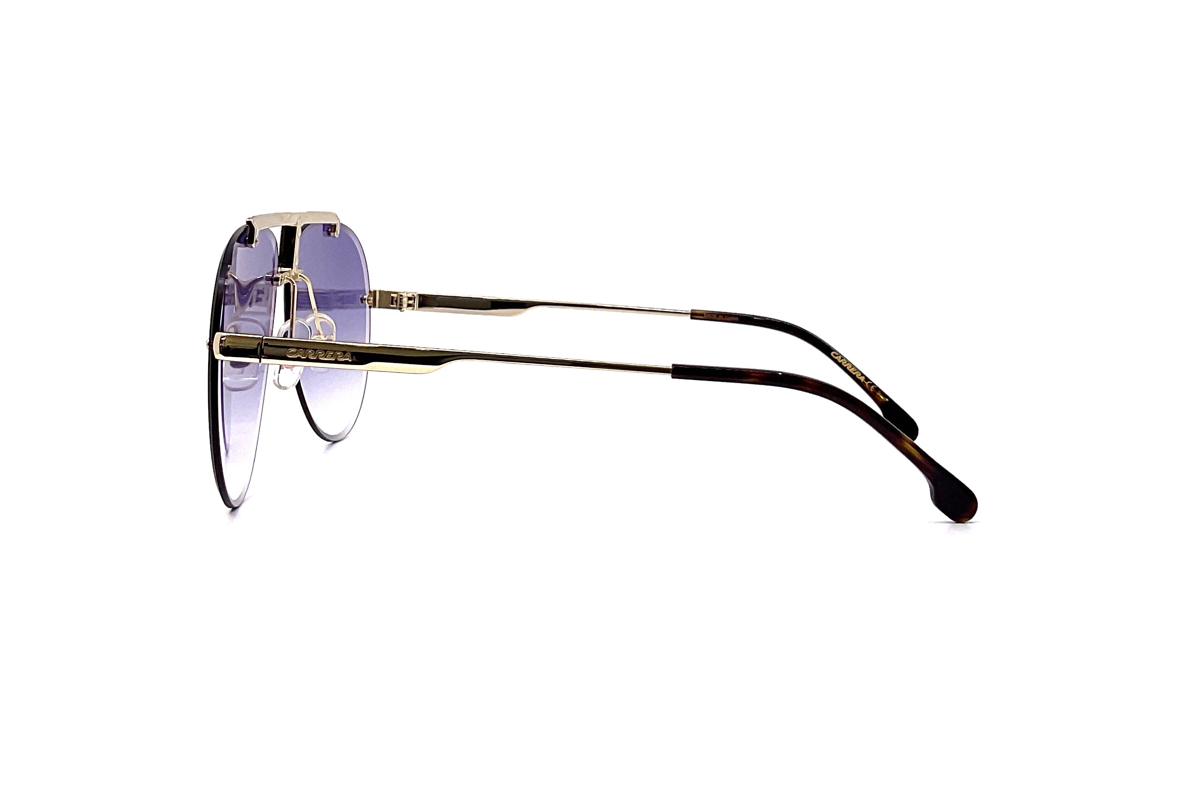 Carrera 1032/S Sunglasses - Gold & Grey Aviator Style for Men & Women - Perfect for Driving, Outdoor Sports & Fashion Accessories