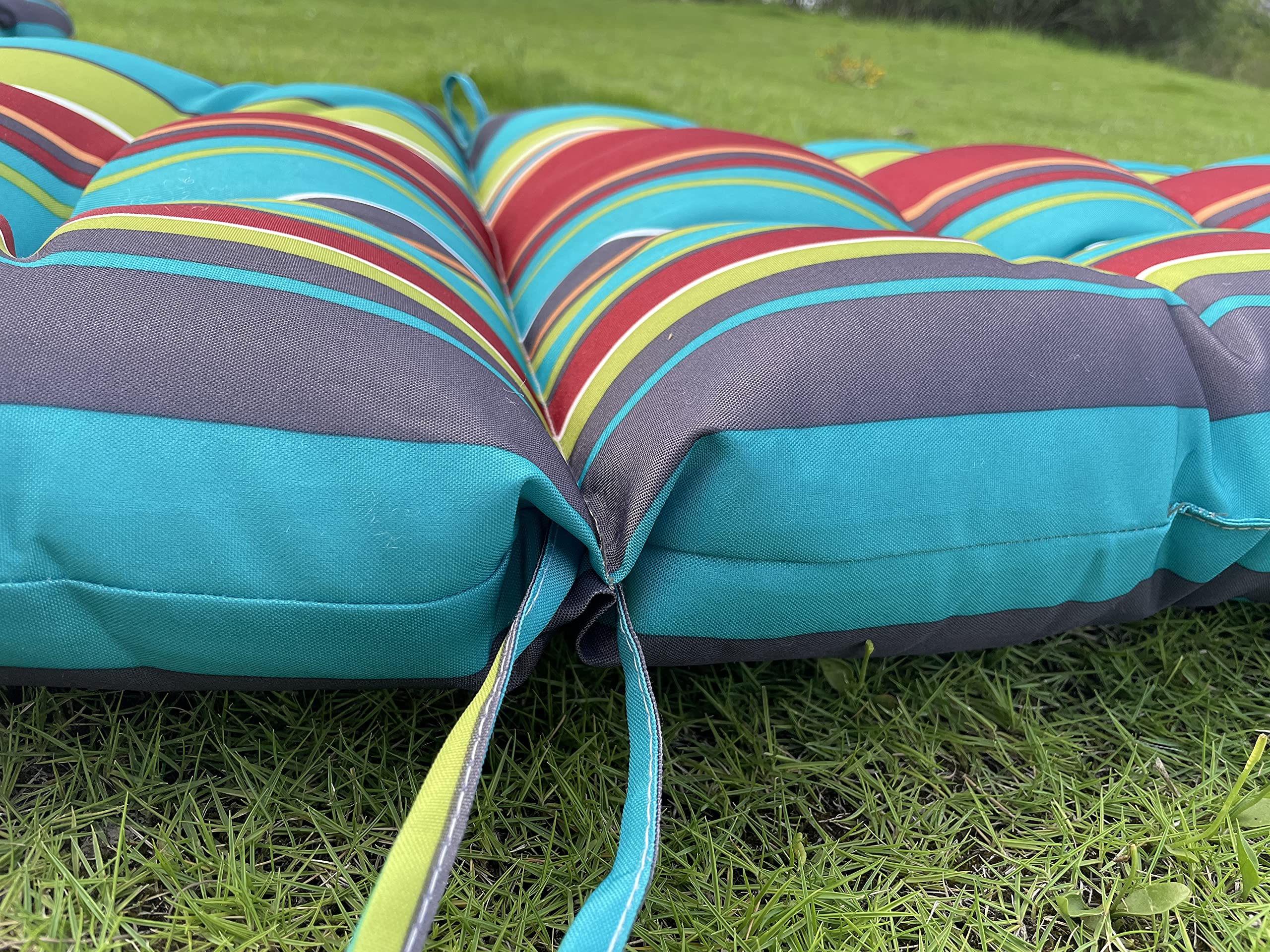 **Enipate Weather-Resistant Adirondack Chair Cushions – High Back Tufted Lounge Seat Pads for Indoor & Outdoor Patio, Deck, Garden – Durable & Comfortable**