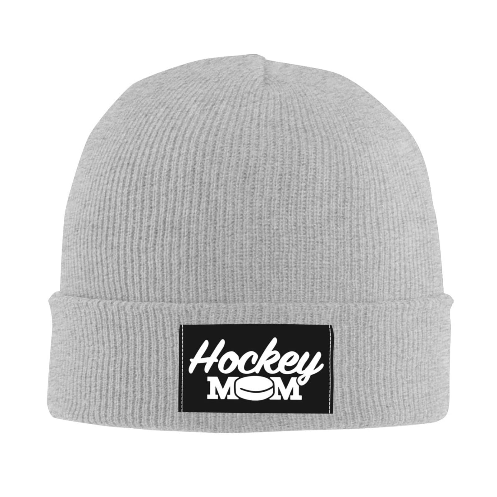 NIMIZIA Unisex Winter Knit Beanie Hat for Men & Women - Warm Fleece-Lined Skull Cap for Hockey, Skiing & Outdoor Activities - Black Cuff Beanie for Cold Weather Protection