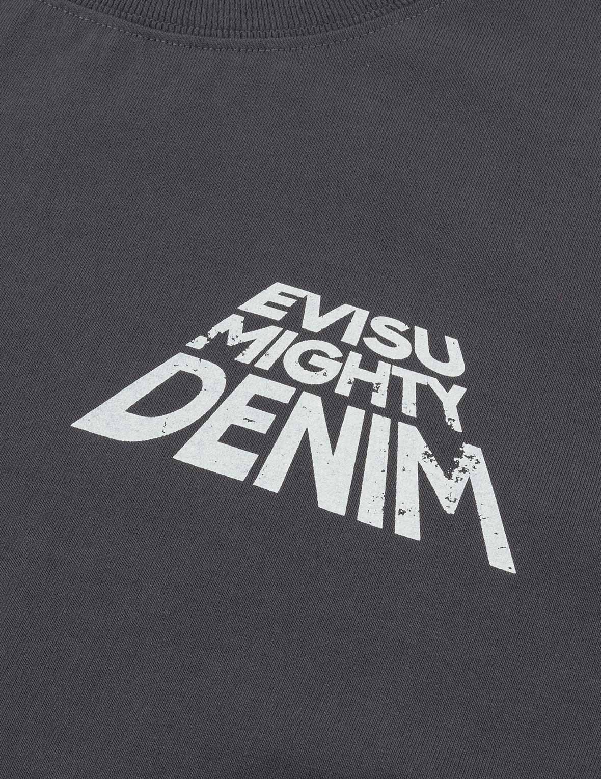 Godhead Appliqué Embroidery Slogan Print Regular Fit Cotton T-Shirt for Men - Casual Streetwear & Graphic Tee for Everyday Wear