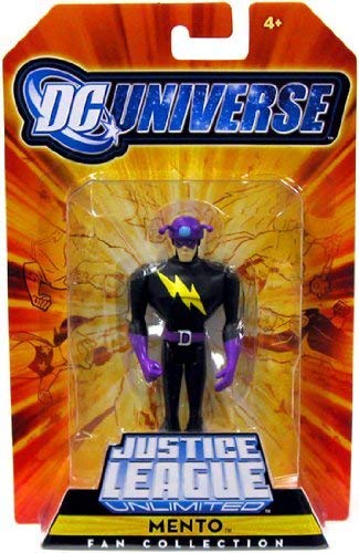 DC Universe Justice League Unlimited Fan Mento Action Figure - Collectible Superhero Toy for Fans & Kids - Perfect for Display, Play, and Gifts