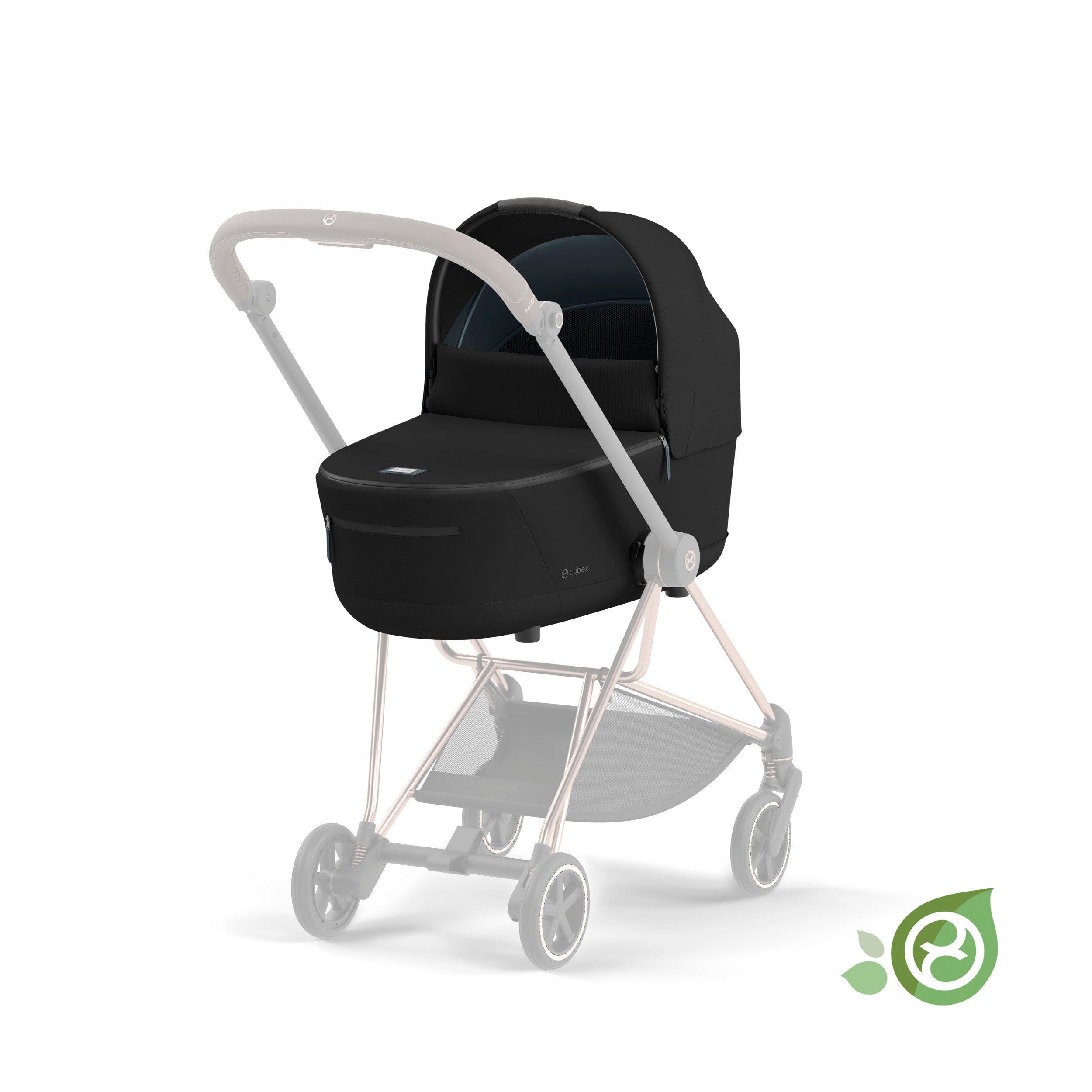 Cybex Mios 3 Lux Carry Cot - Premium Baby Stroller with Reversible Seat & Lightweight Design for Newborns & Toddlers | Perfect for Urban Travel, Shopping & Family Outings