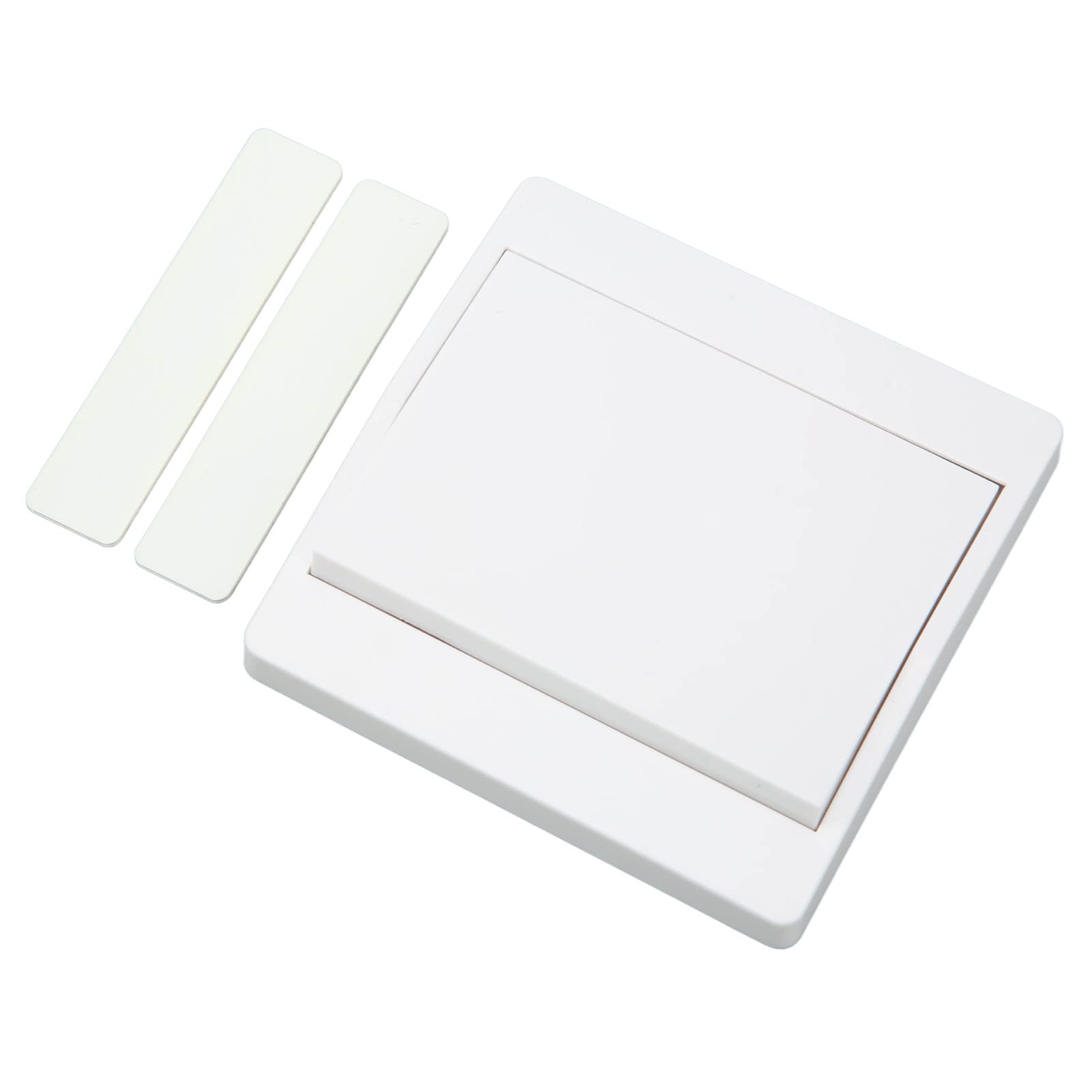 Dioche Wireless Light Switch - 433MHz Self-Powered Remote Control Wall Switch, No Battery Needed, Waterproof Rocker Design (White) - Perfect for Smart Homes, Bedrooms, Living Rooms & Outdoor Lighting Control