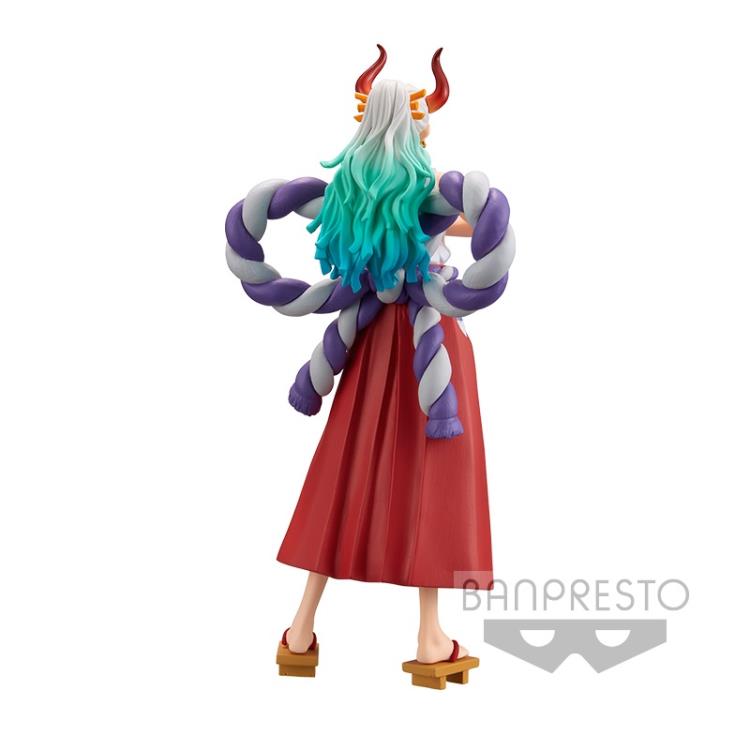 Banpresto DXF One Piece The Grandline Lady Wano Country Vol.5 Yamato Anime Figure Statue - Perfect for Anime Collectors, Home Decor, and Gift Giving