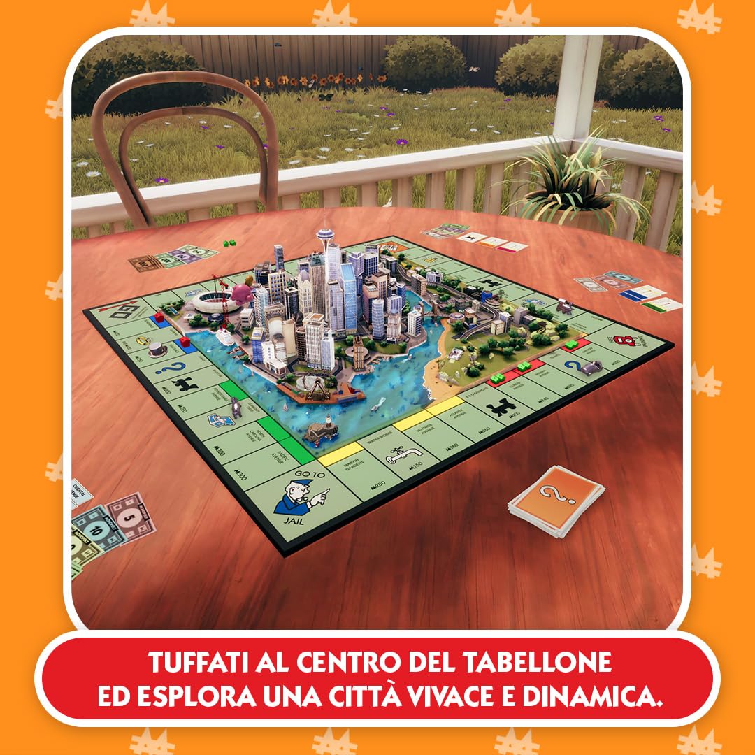 Monopoly 2024 Edition for Nintendo Switch - Family Board Game Video Game | Fun Multiplayer Party Game for Kids & Adults | Perfect for Game Nights & Holiday Gatherings